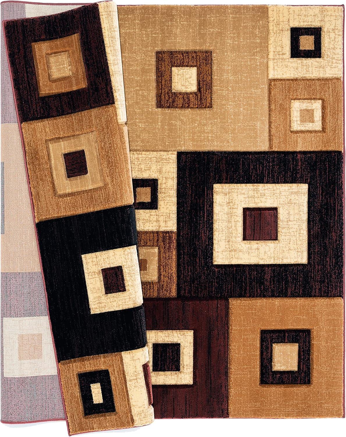 United Weavers of America Bristol Cicero Brown Area Rug, 7'10" x 10'6"