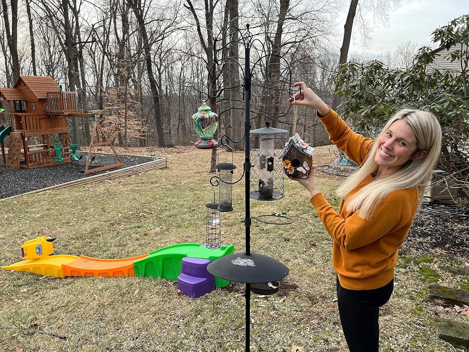 Dawhud Direct Hand-Painted Bird Houses for Outdoors Decorative Birdhouses