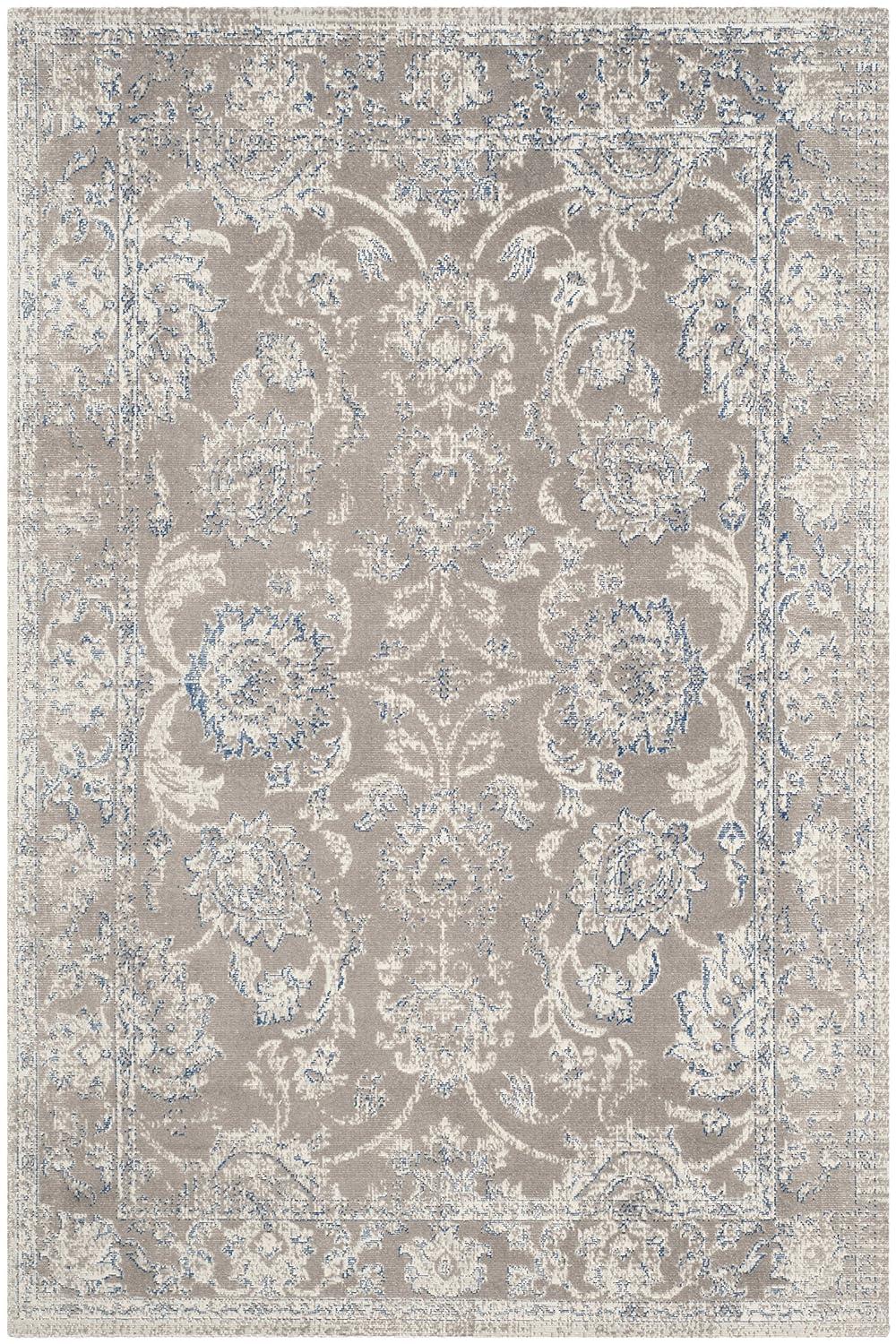 Patina PTN316 Machine Made Indoor Area Rug - Taupe/Blue - 5'1"x7'6" - Safavieh