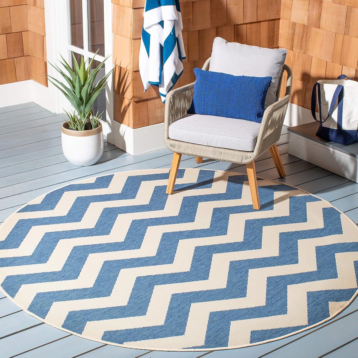 Courtyard CY6245 Power Loomed Indoor/Outdoor Area Rug  - Safavieh