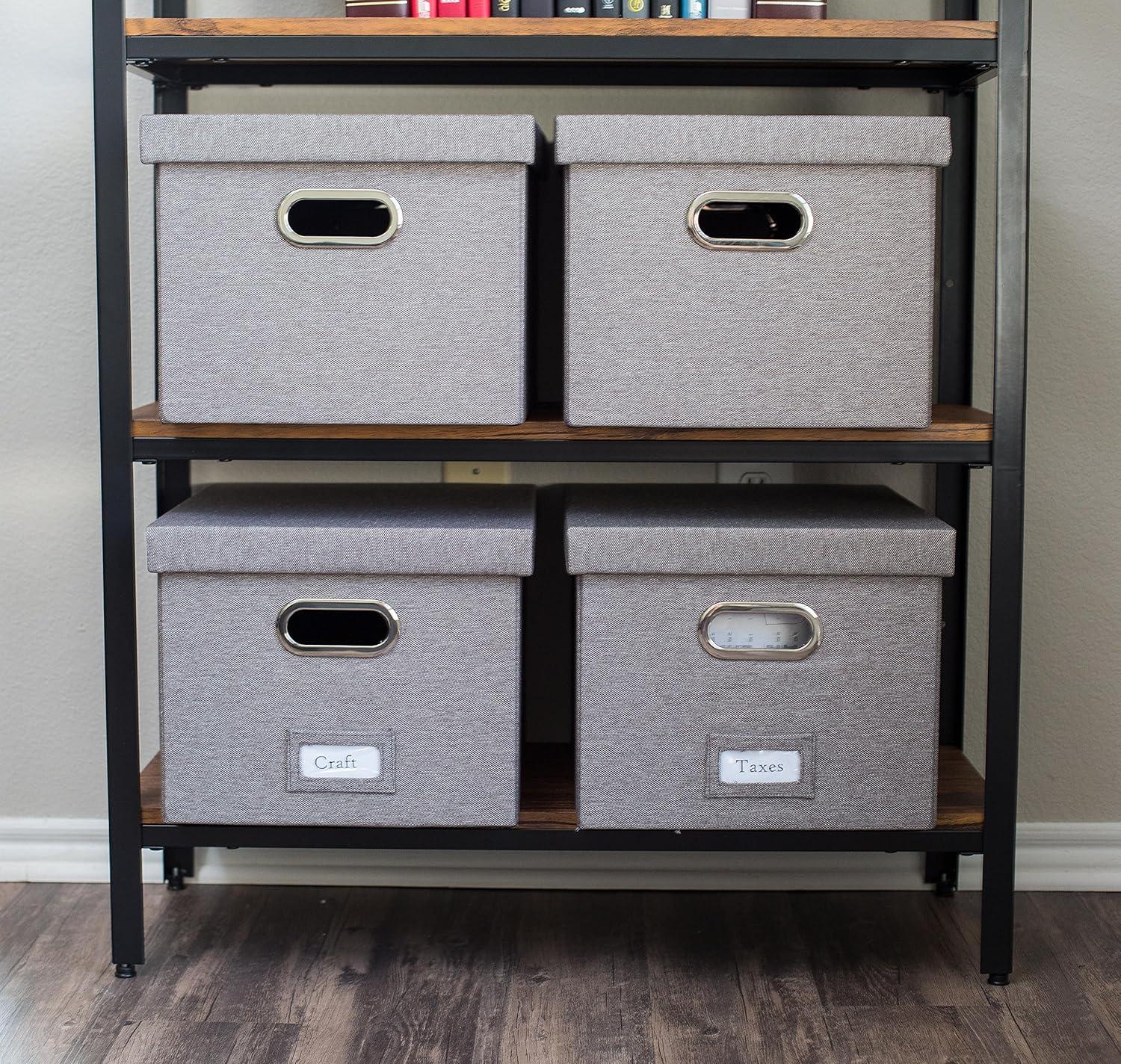 BirdRock Home Internet's Best Collapsible File Storage Fabric Box