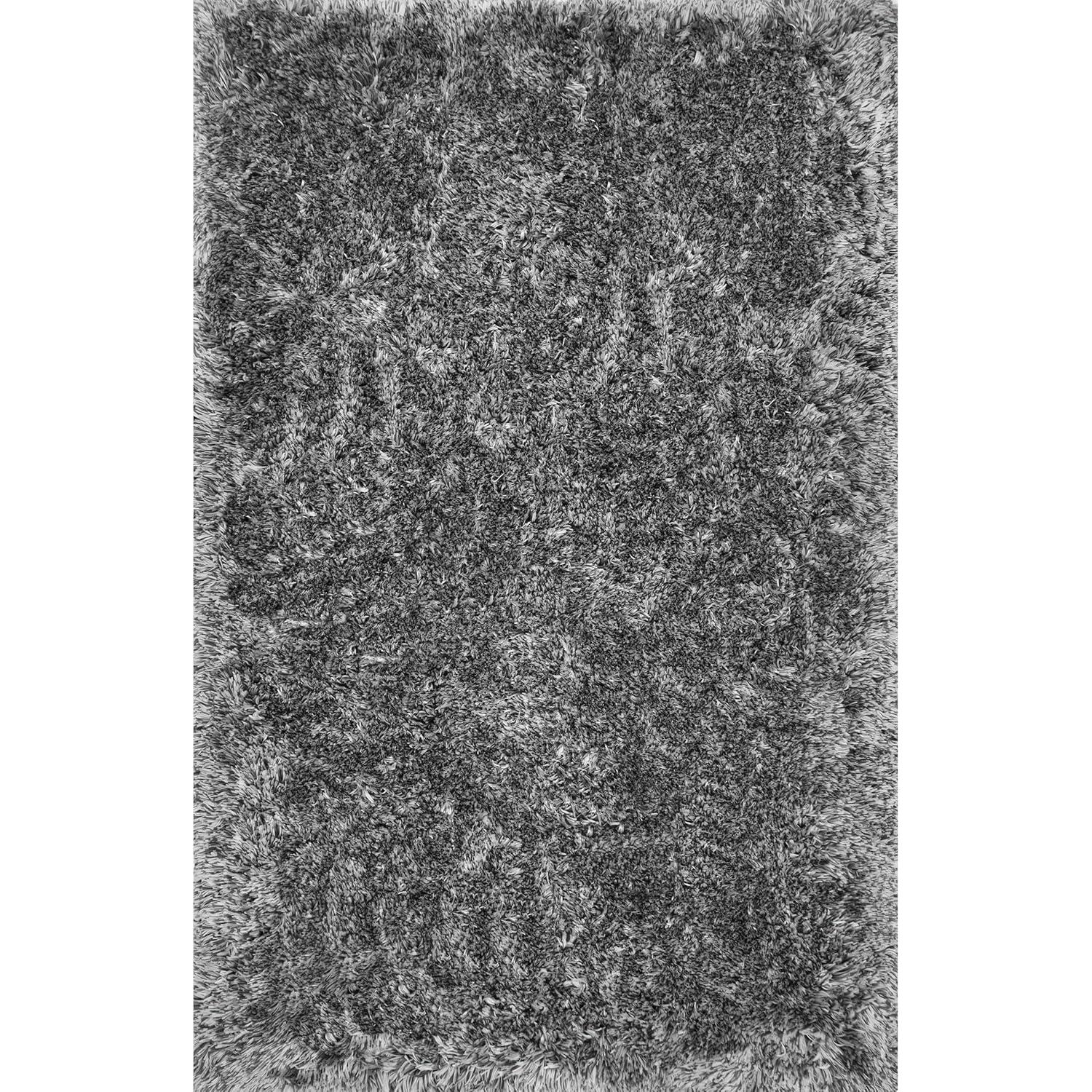 3'x5' Hand Tufted Kristan Shag Area Rug Gray - nuLOOM: Modern High Pile Rectangle, Indoor Polyester Rug