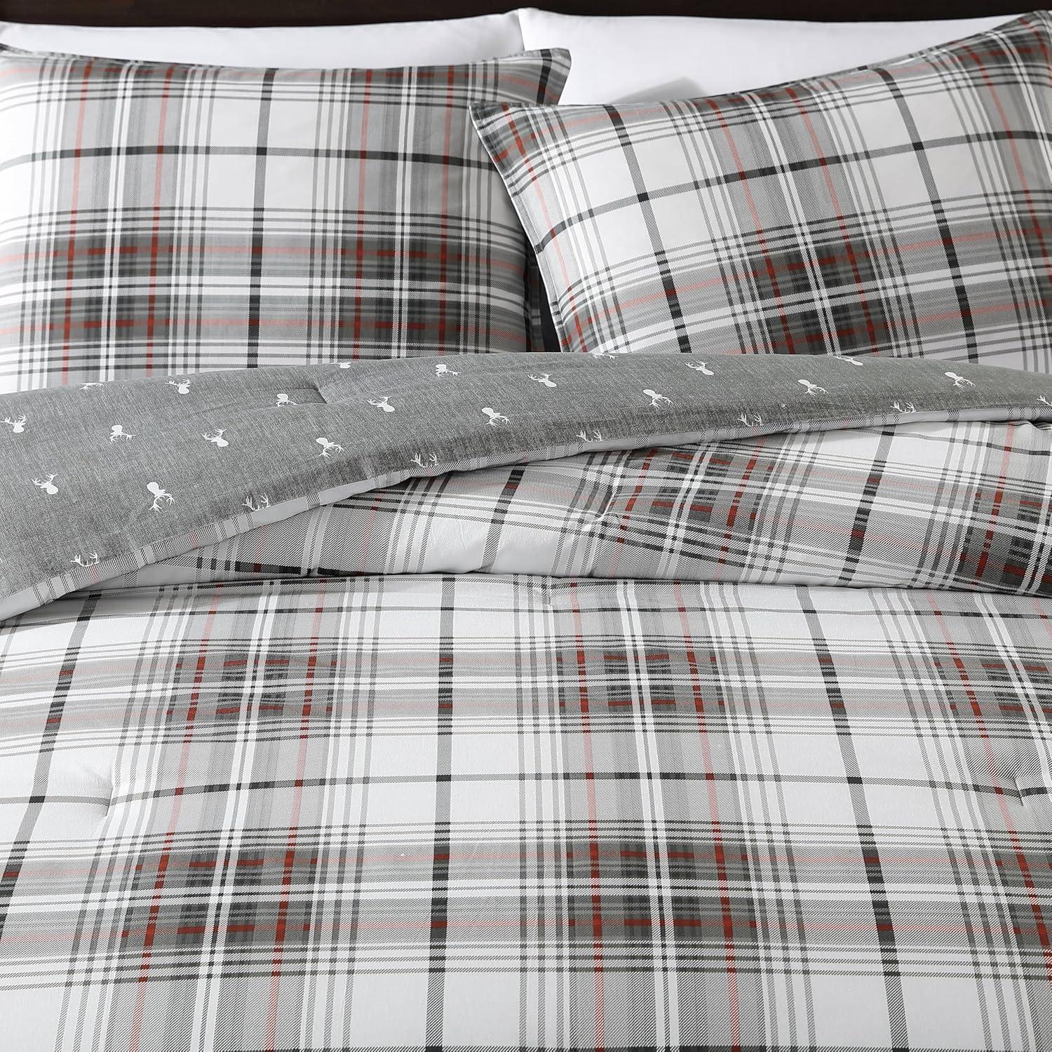 Eddie Bauer Alder Plaid Cotton Comforter Set