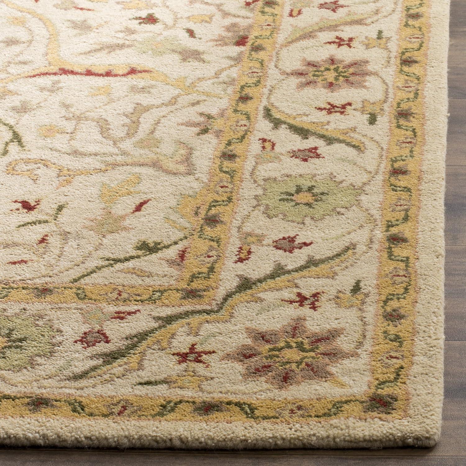 Antiquity AT14 Hand Tufted Indoor Area Rug - Ivory - 5'x8' - Safavieh