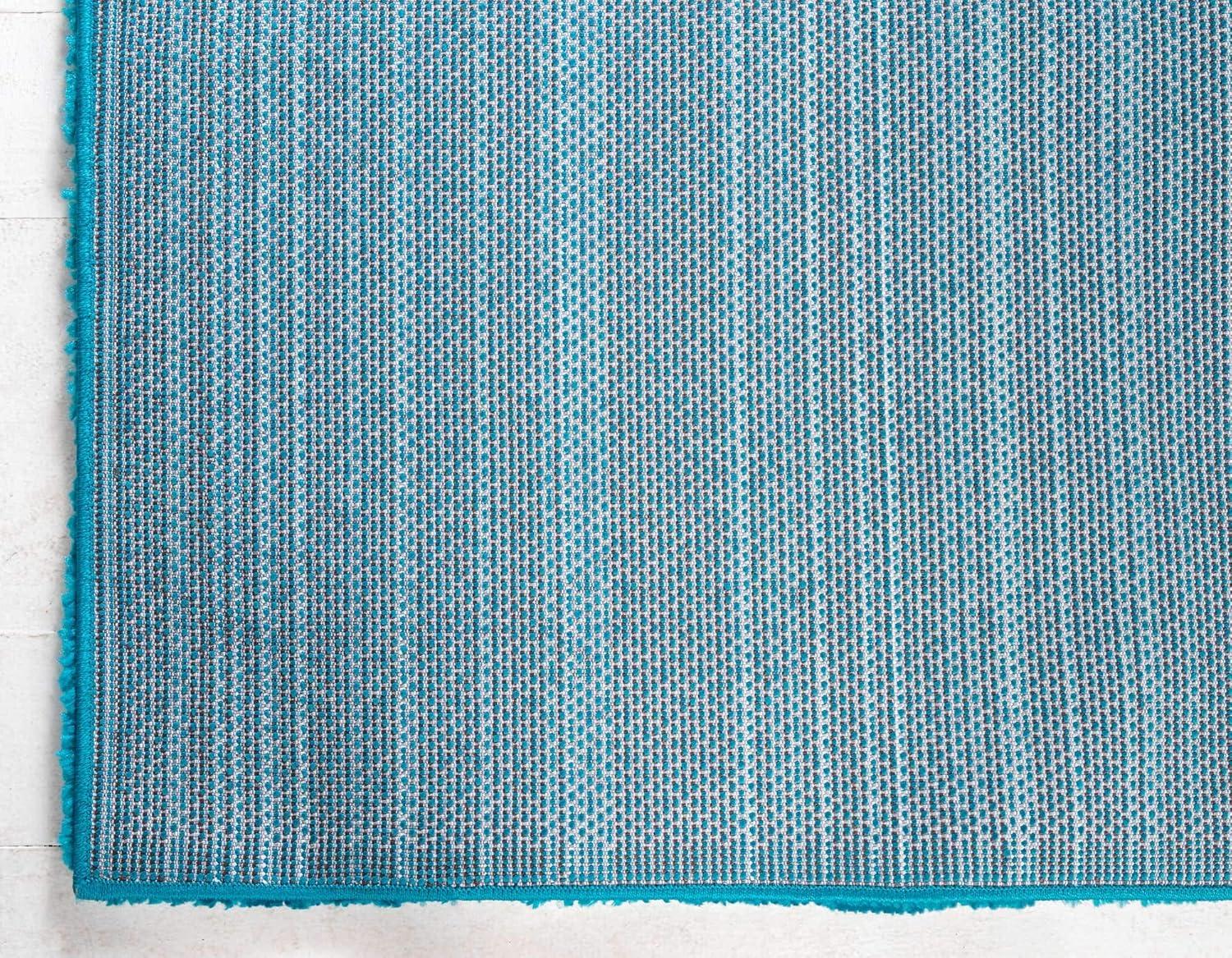 Unique Loom 3' 3 x 5' 3 Solo Calabasas Turquoise Area Rug
