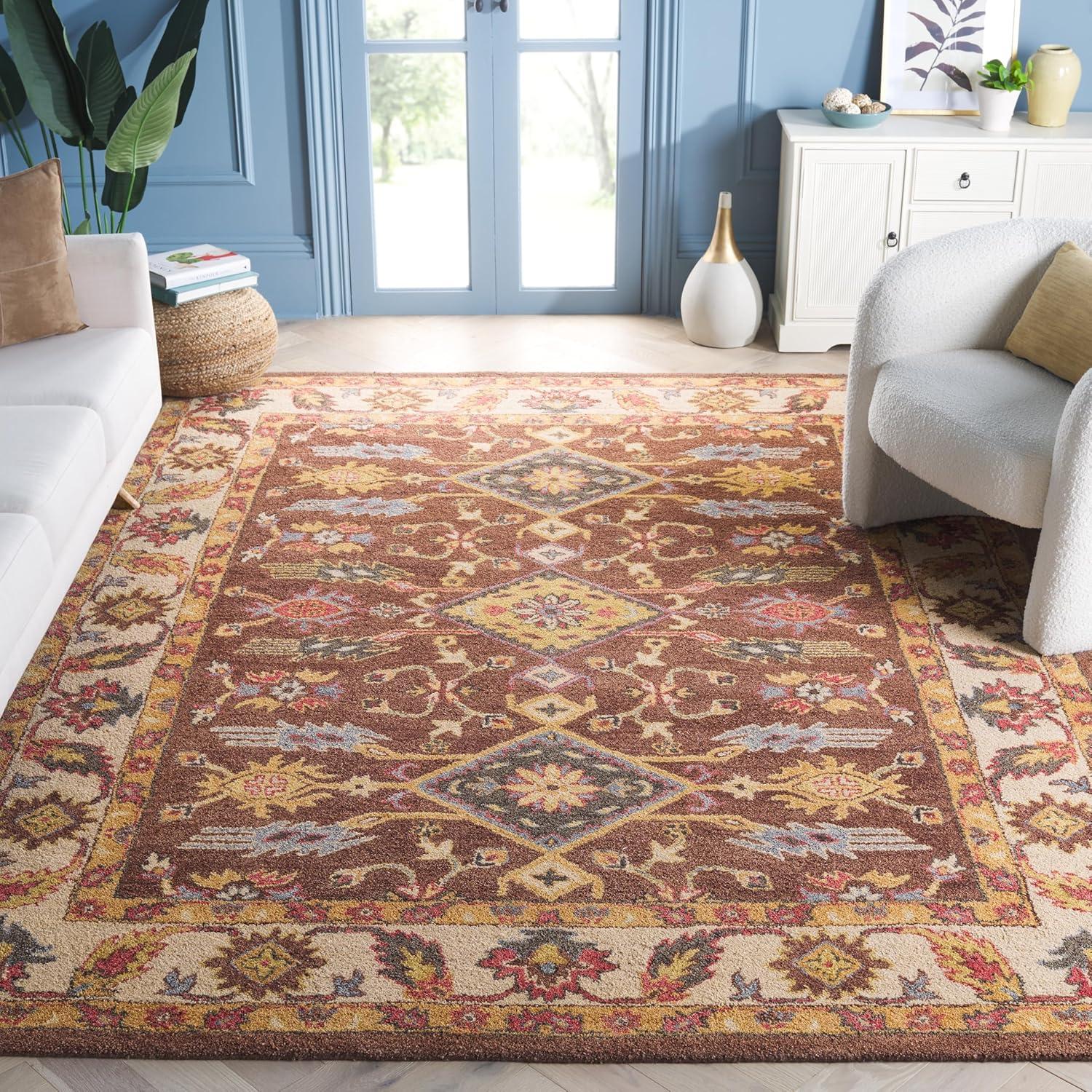 Antiquity AT502 Hand Tufted Area Rug  - Safavieh