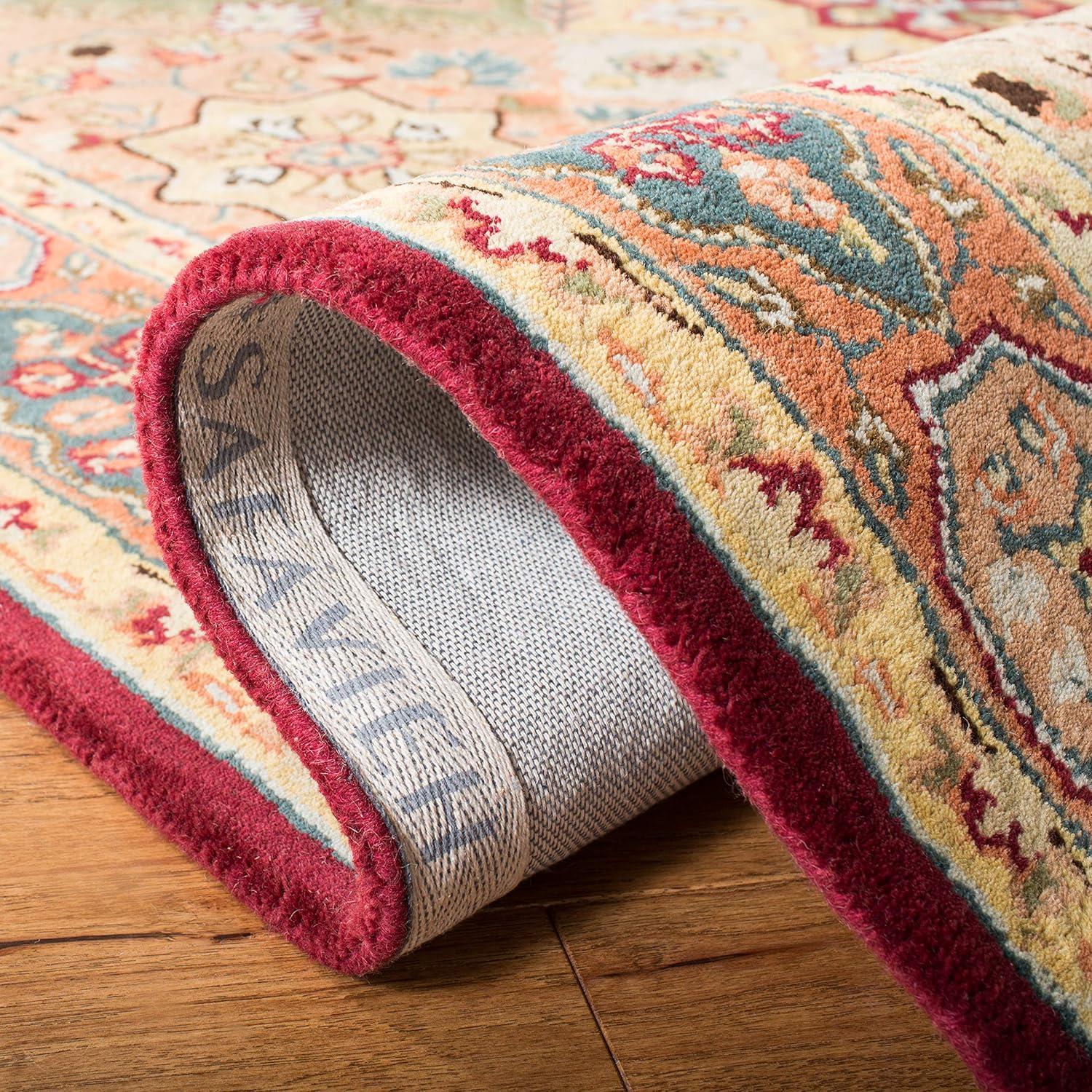 Persian Legend PL812 Hand Tufted Indoor Accent Rug - 2'6"x4' - Red/Rust - Safavieh