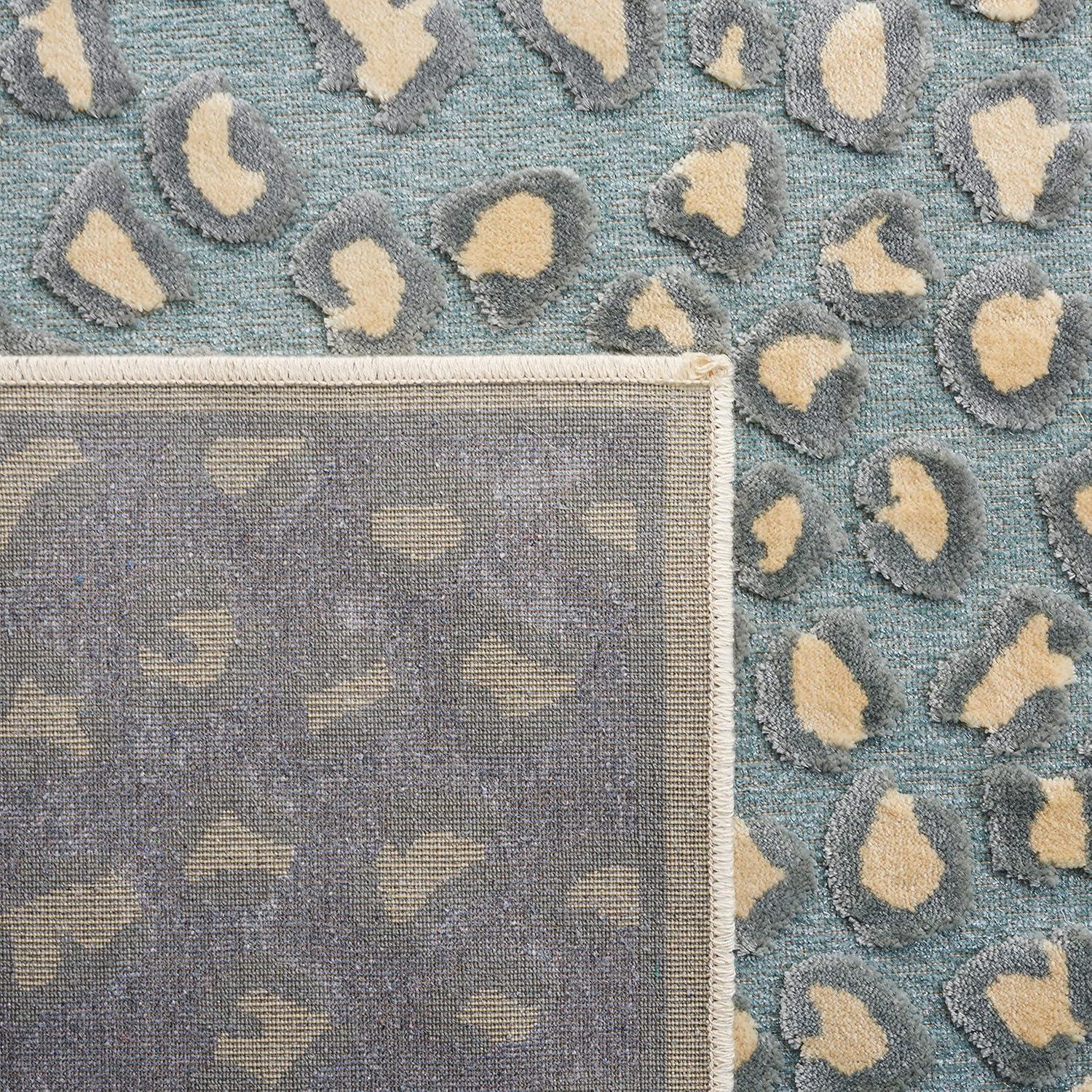 Paradise PAR84 Power Loomed Indoor Area Rug - Cream/Spruce - 5'3"x7'6" - Safavieh.