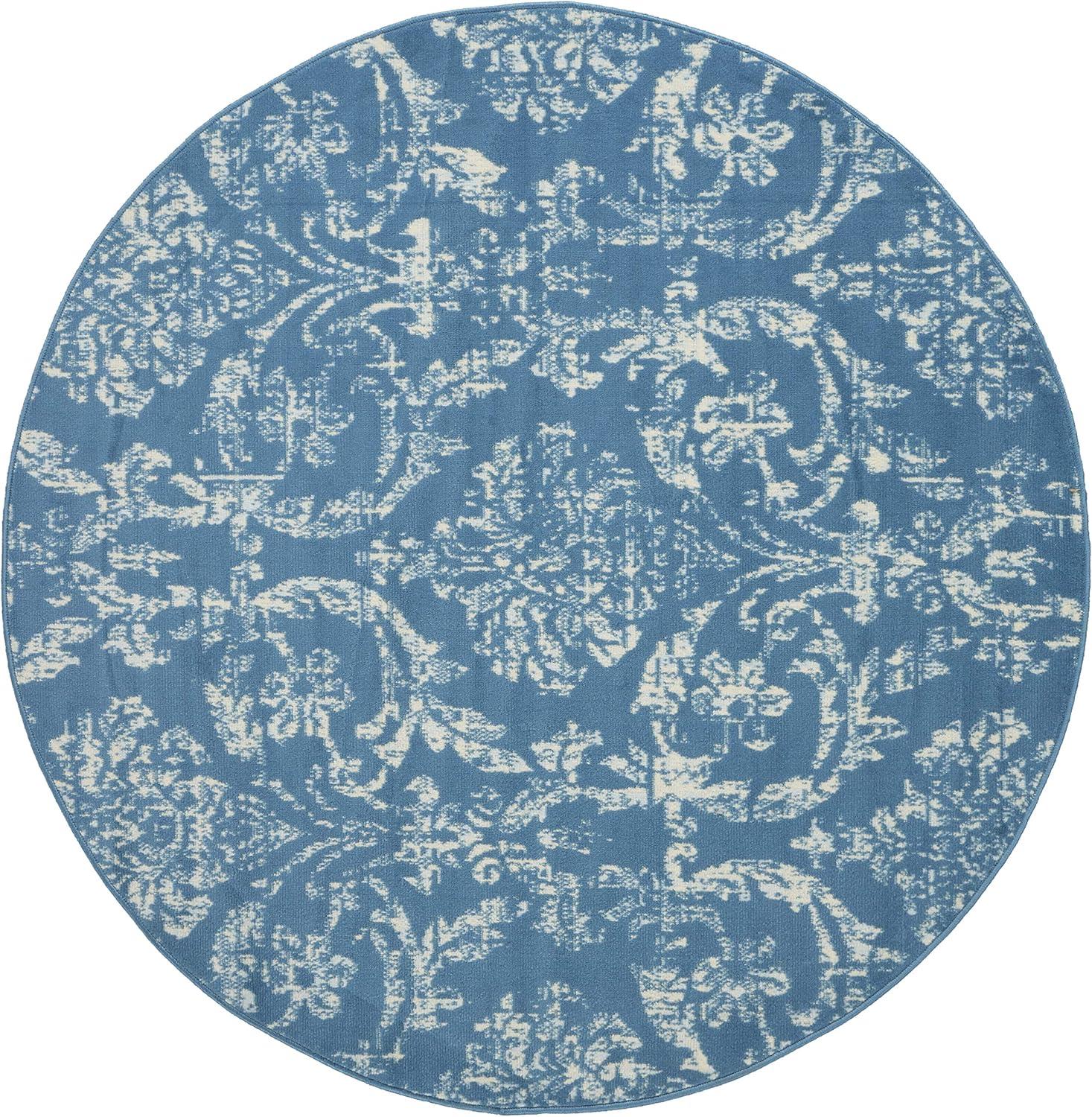 Nourison Jubilant Farmhouse Vintage Damask Area Rug