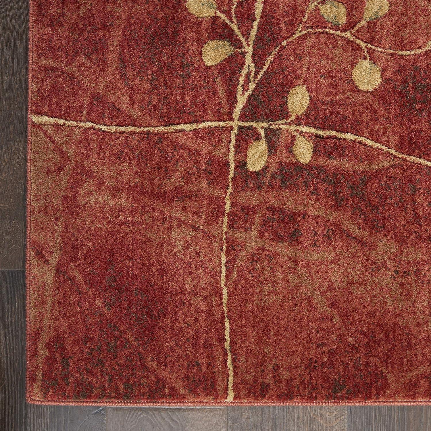 Nourison Somerset Latte Area Rug ST74 6'7" x 9'7"