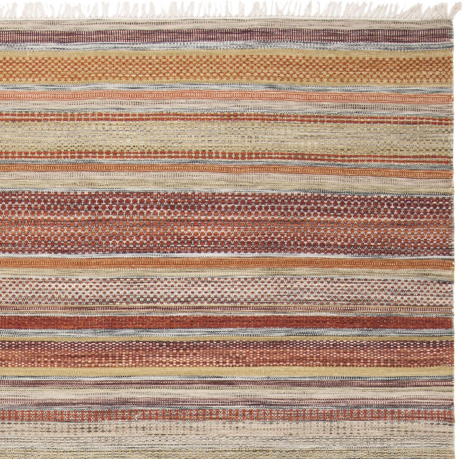 Striped Kilim STK311 Hand Woven Area Rug  - Safavieh