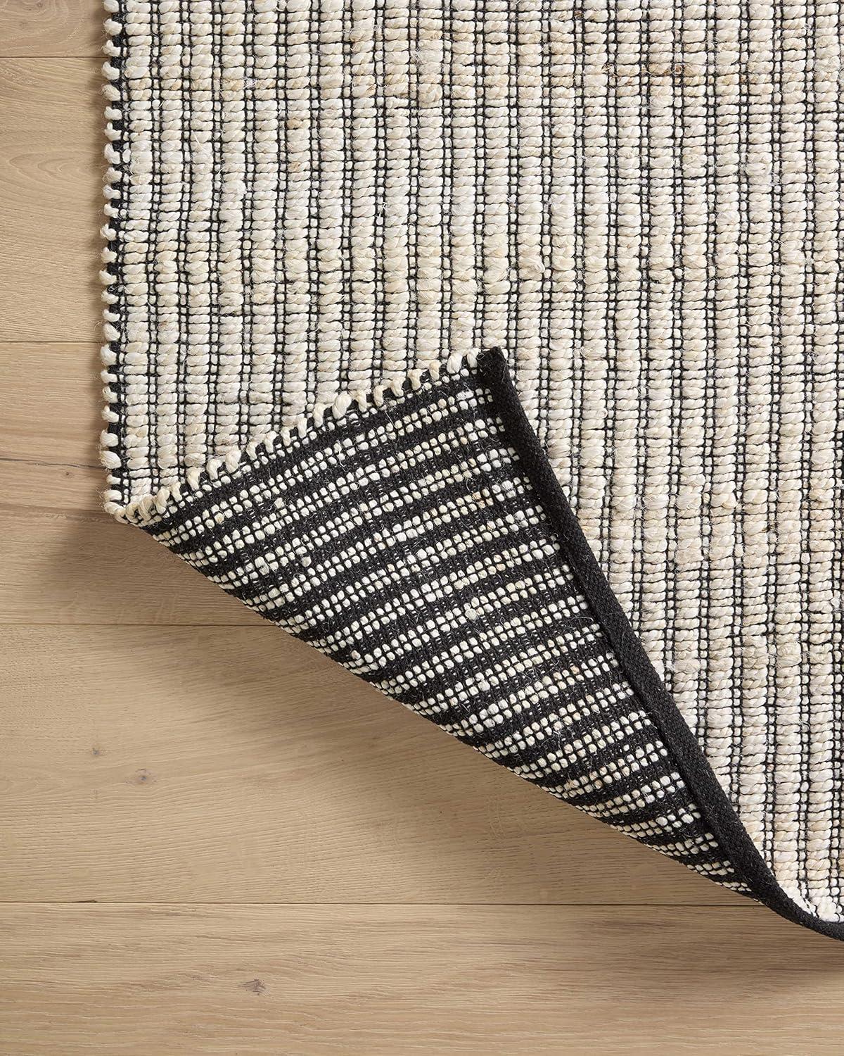 Angela Rose x Loloi Angela Rose x Loloi Colton Ivory / Black Area Rug