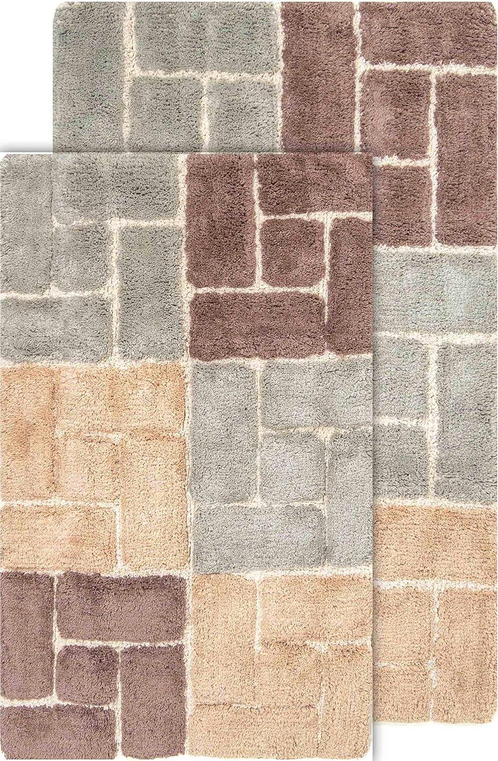 Chesapeake Merchandising Inc. Classic Color Cotton Blend Bath Rug