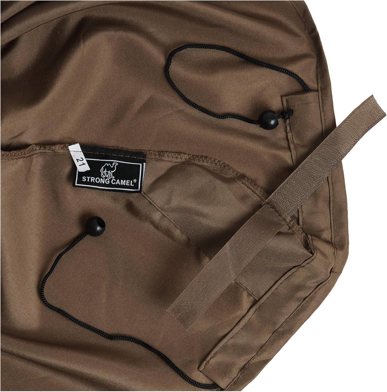 BenefitUSA Brown Double Tier Replacement 10'X10'Gazebo Canopy top Patio Pavilion Cover Sunshade plyester