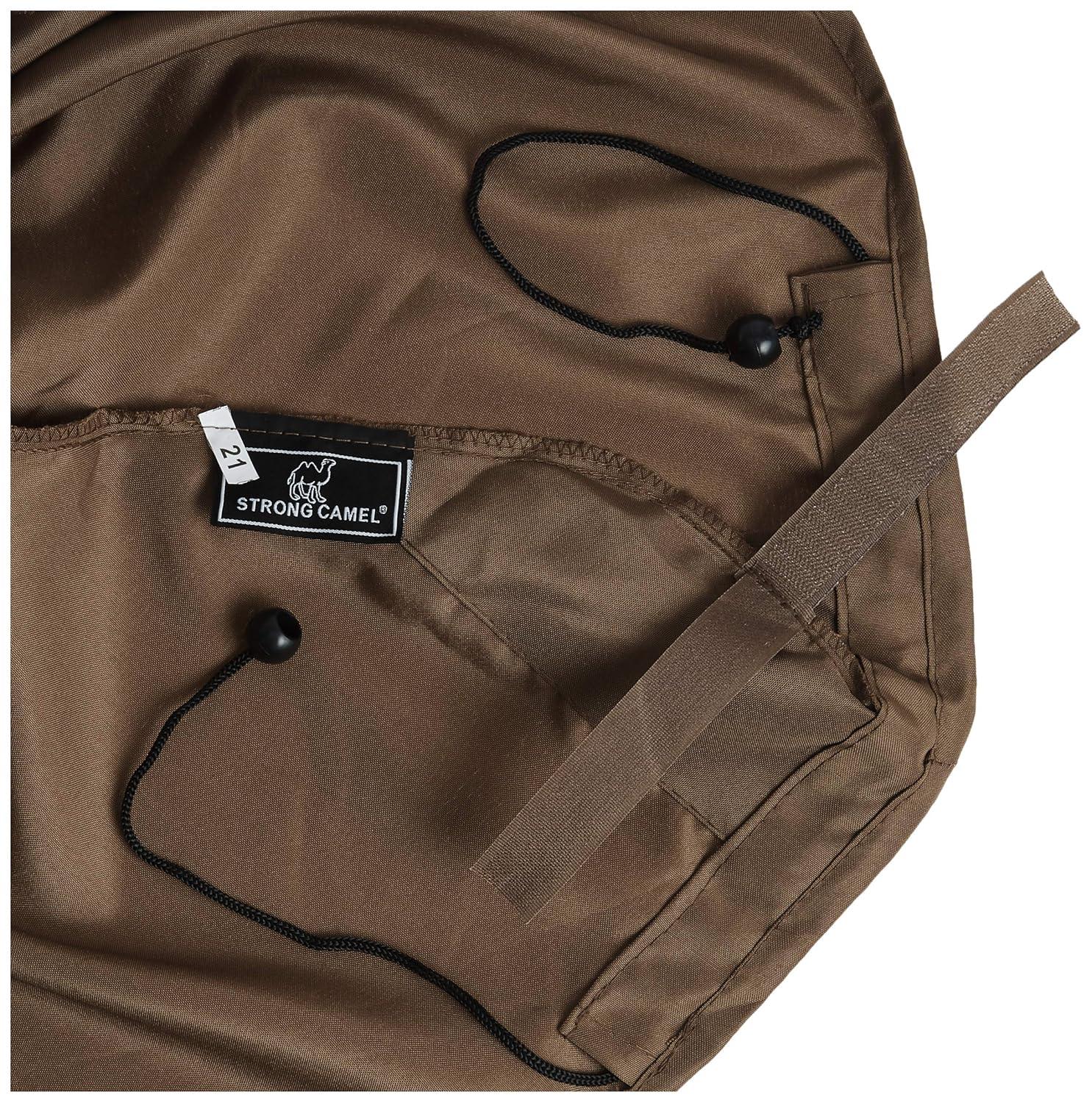 BenefitUSA Brown Double Tier Replacement 10'X10'Gazebo Canopy top Patio Pavilion Cover Sunshade plyester