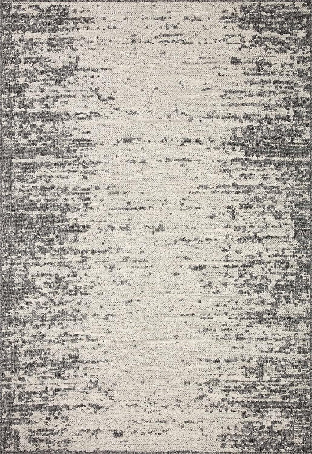 Loloi Rainier Ivory / Grey 5'-3" x 7'-7" Area Rug