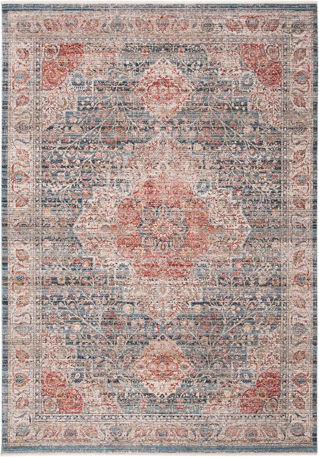 Ivory Silky Sheen 8' x 10' Hand-Knotted Synthetic Rug