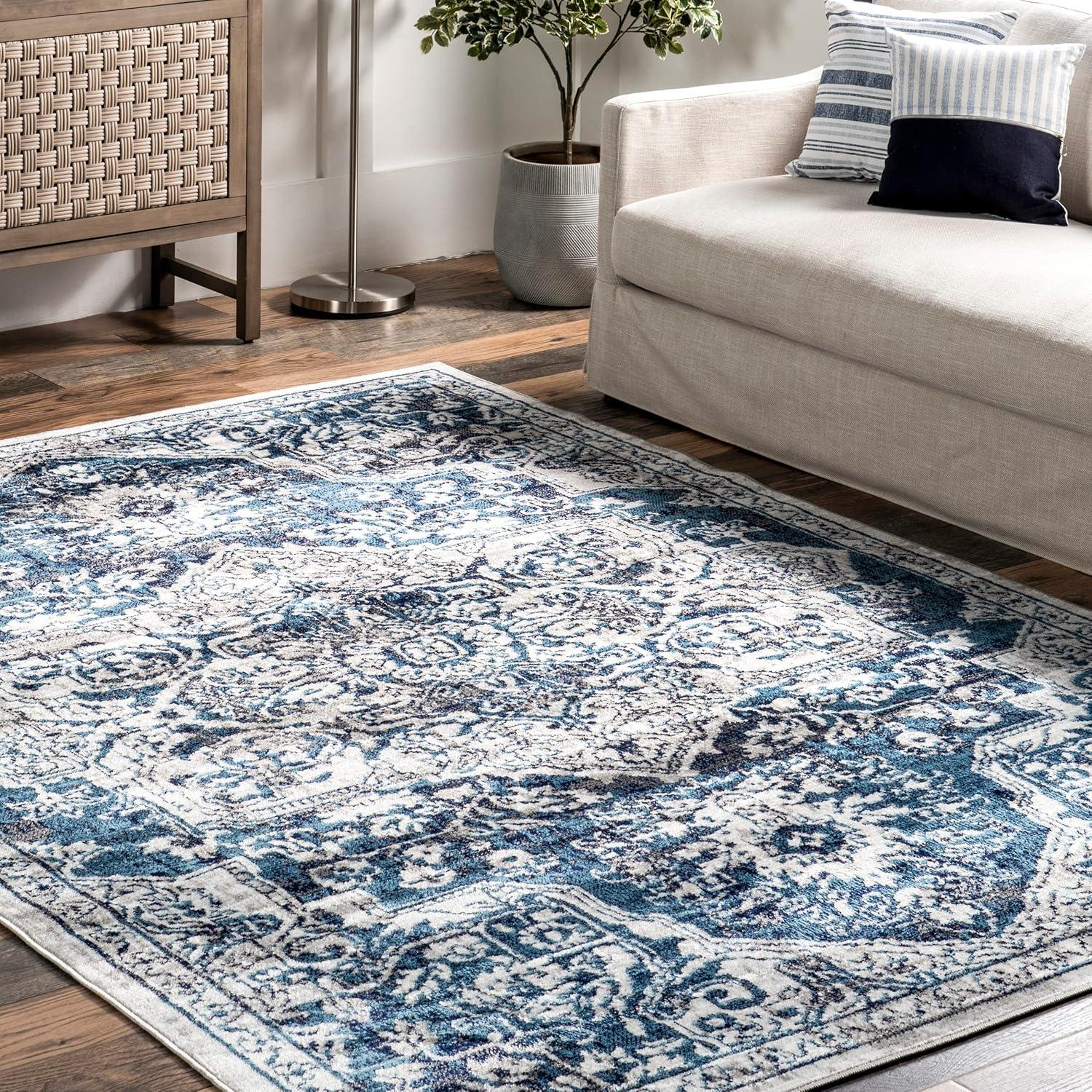 Nuloom Maryanne Transitional Medallion Indoor Area Rug