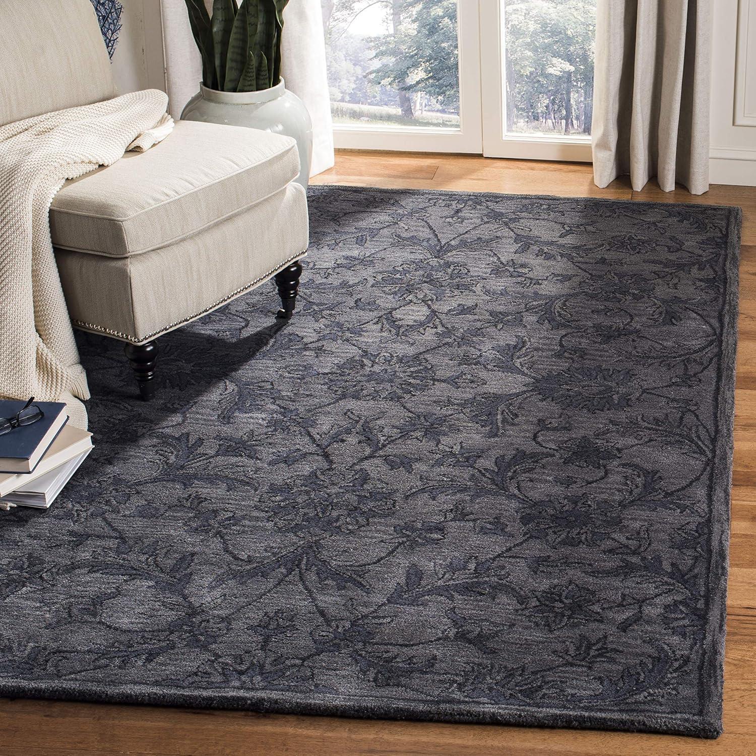 Antiquity AT824 Hand Tufted Indoor Area Rug - Grey/Multi - 7'6"x9'6" - Safavieh