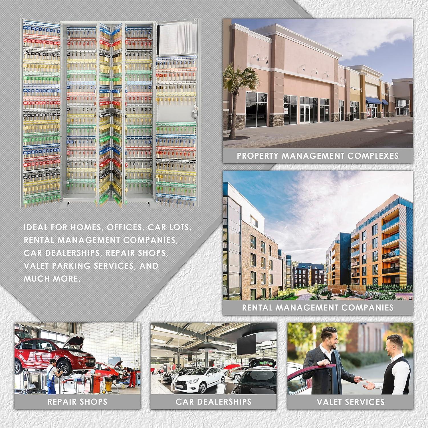 1170 KEY ADJUSTABLE LOCK BOX GREY