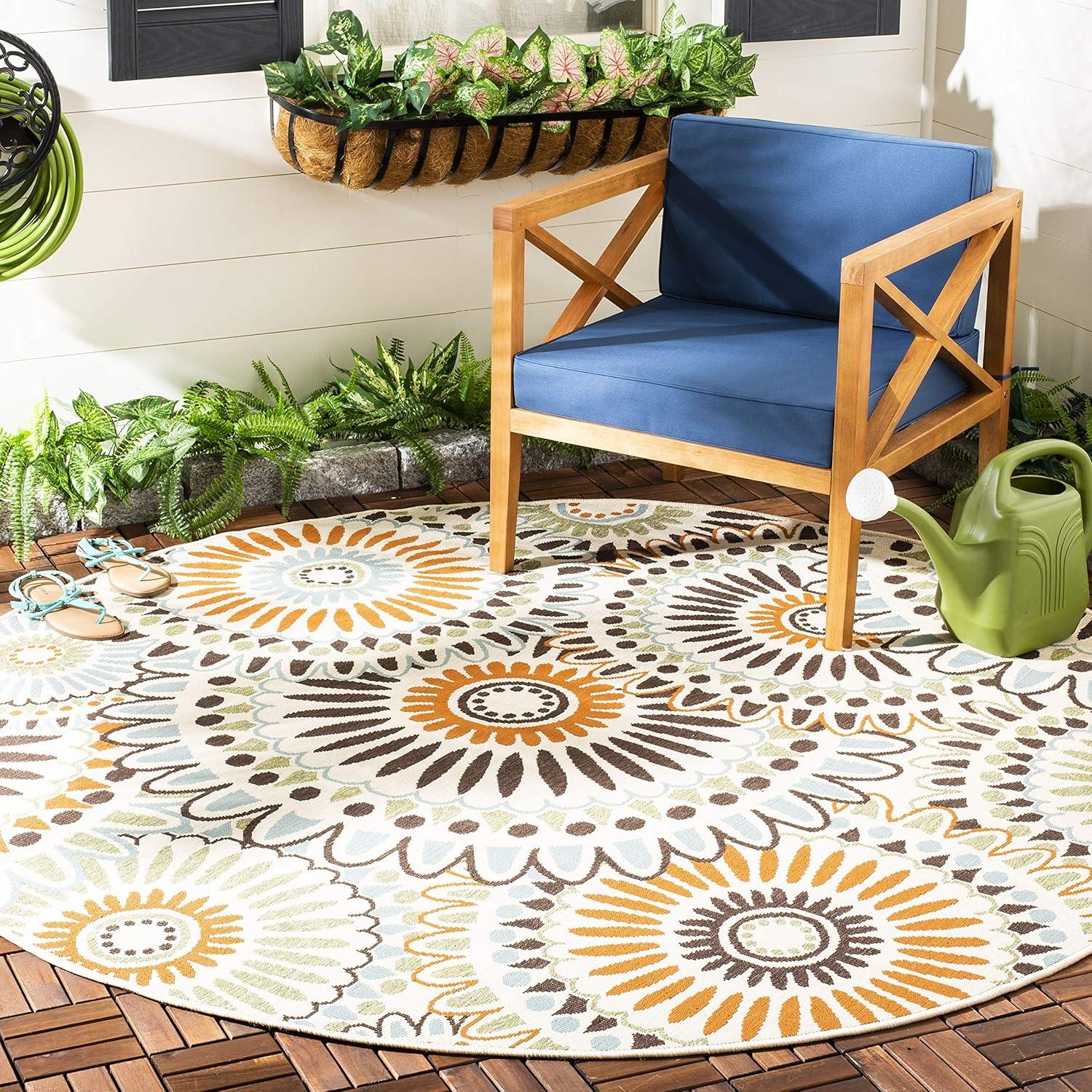 Veranda VER091 Power Loomed Indoor/Outdoor Area Rug  - Safavieh