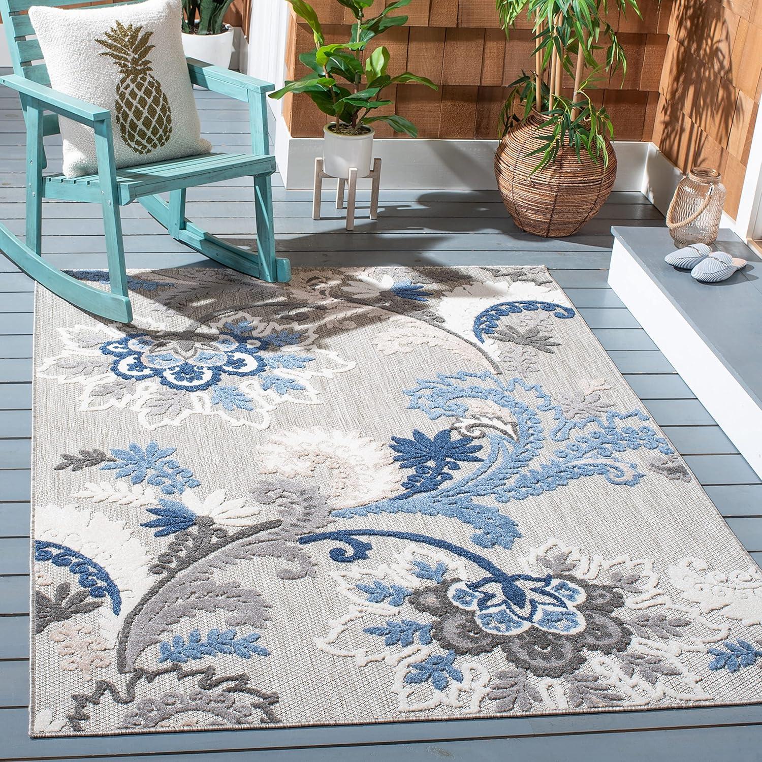 Cabana CBN305 Power Loomed Indoor/Outdoor Area Rug  - Safavieh