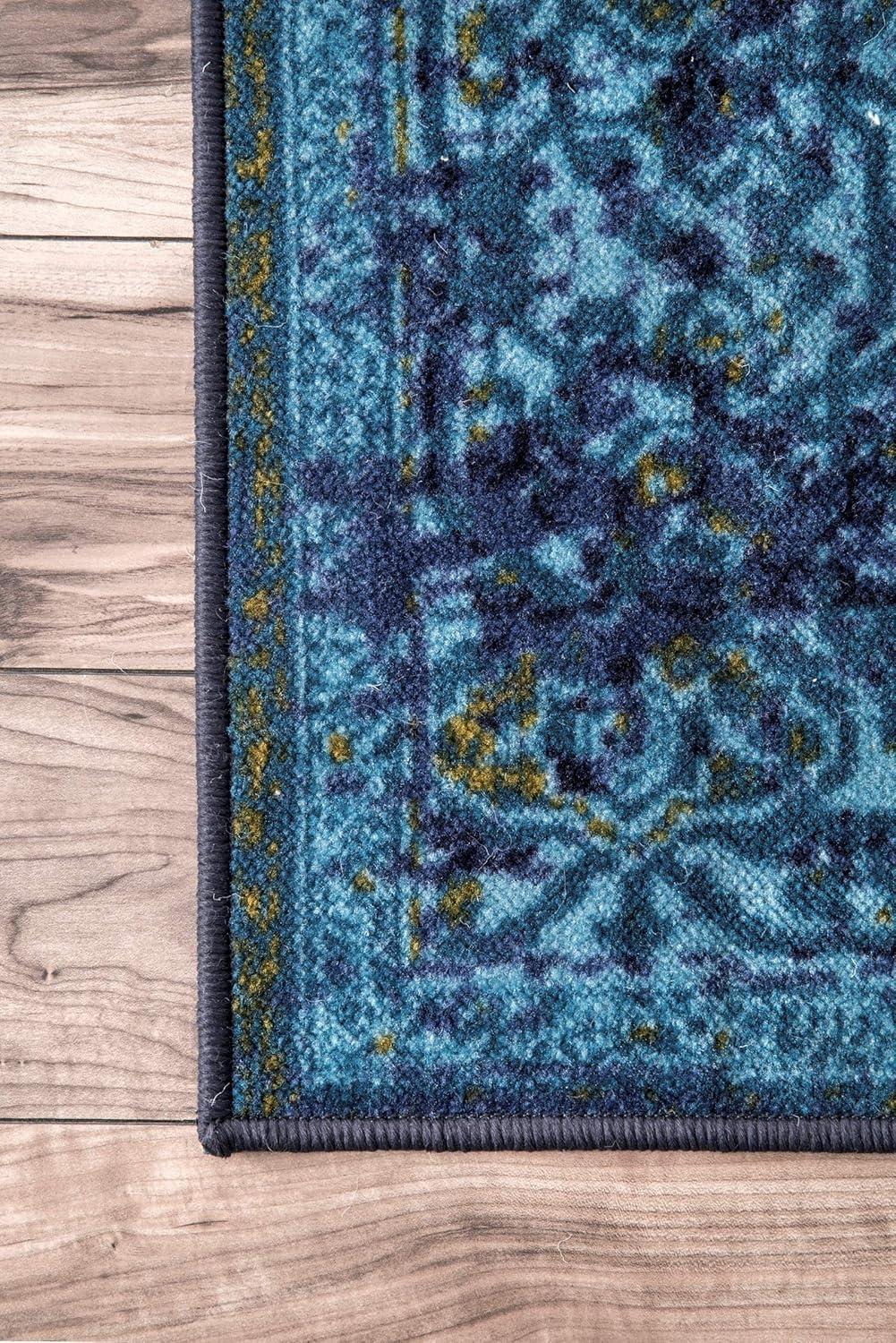 nuLOOM Reiko Vintage Persian Area Rug, 12' x 15', Blue