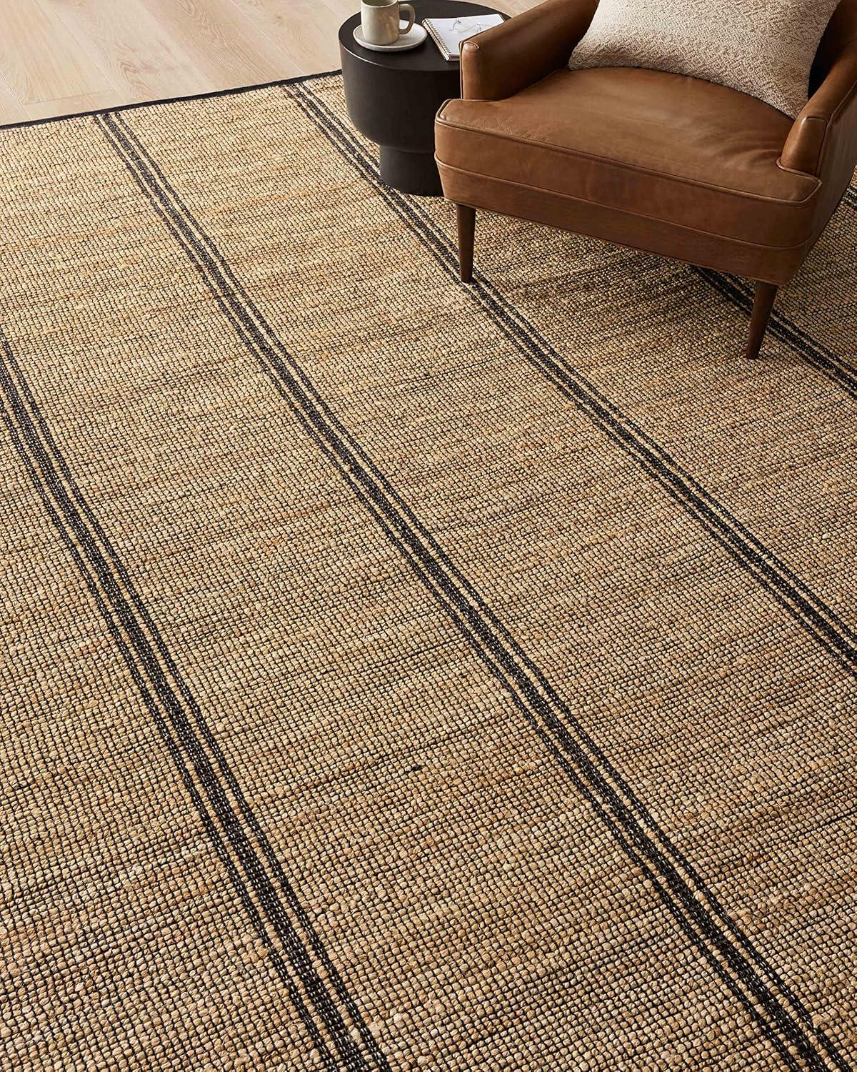 Angela Rose x Loloi Colton Natural / Black Area Rug