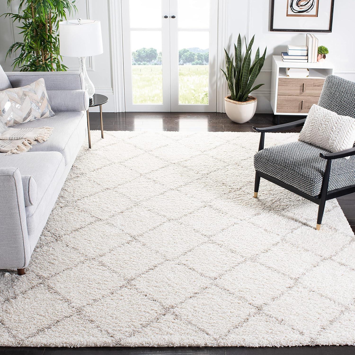 Arizona Shag ASG742 Power Loomed Area Rug  - Safavieh