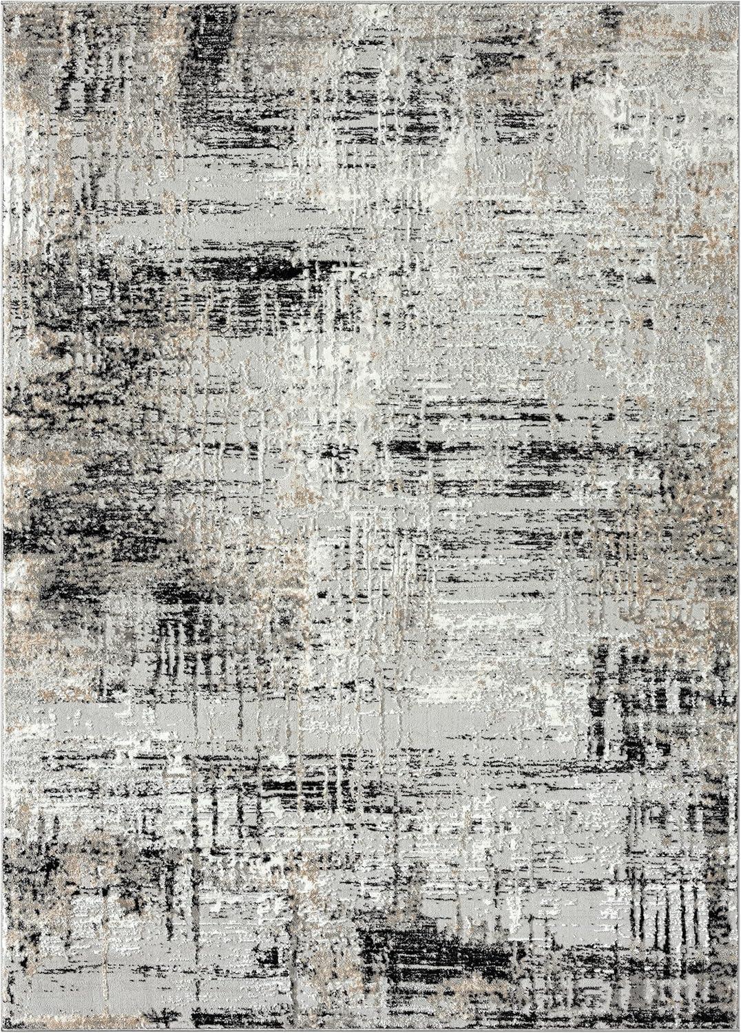 Luxe Weavers Modern Abstract Indoor Area Rug