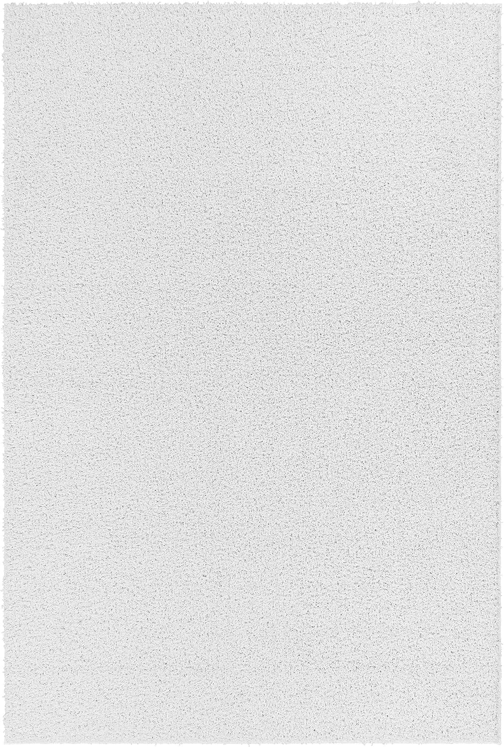 Garland Rug Southpointe Shag 9 ft. x 12 ft. Area Rug White