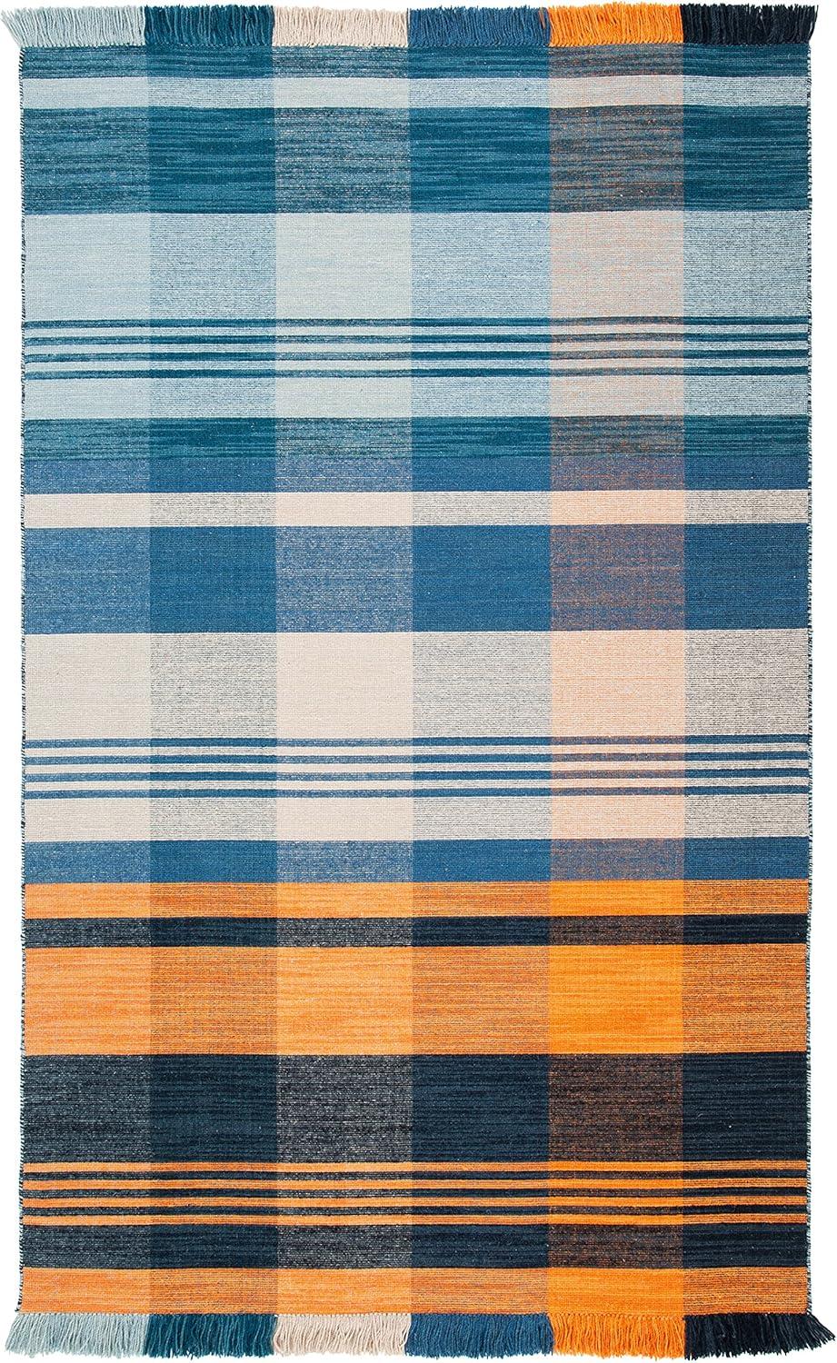 Striped Kilim STK708 Hand Woven Area Rug  - Safavieh