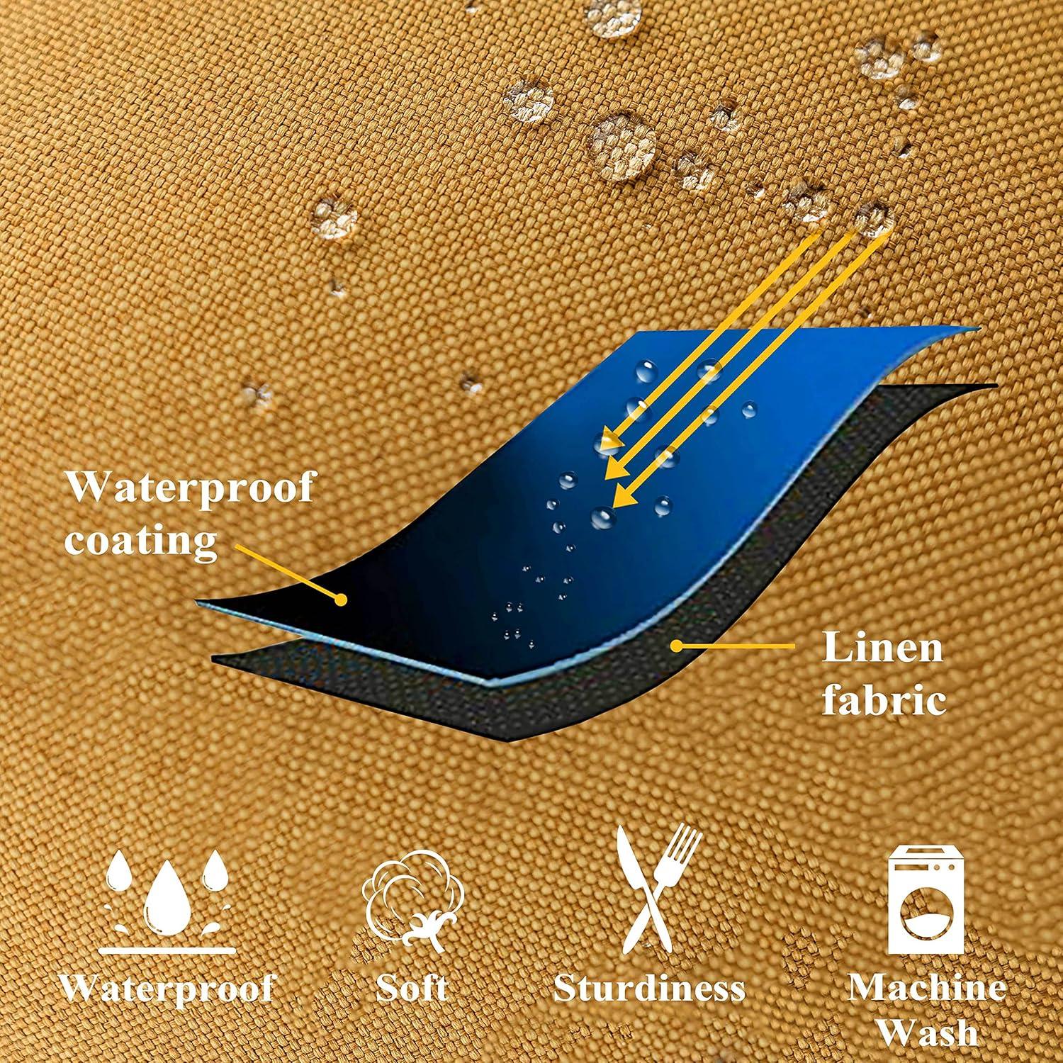 Deconovo Reversible Pillow Cover (Set of 4)