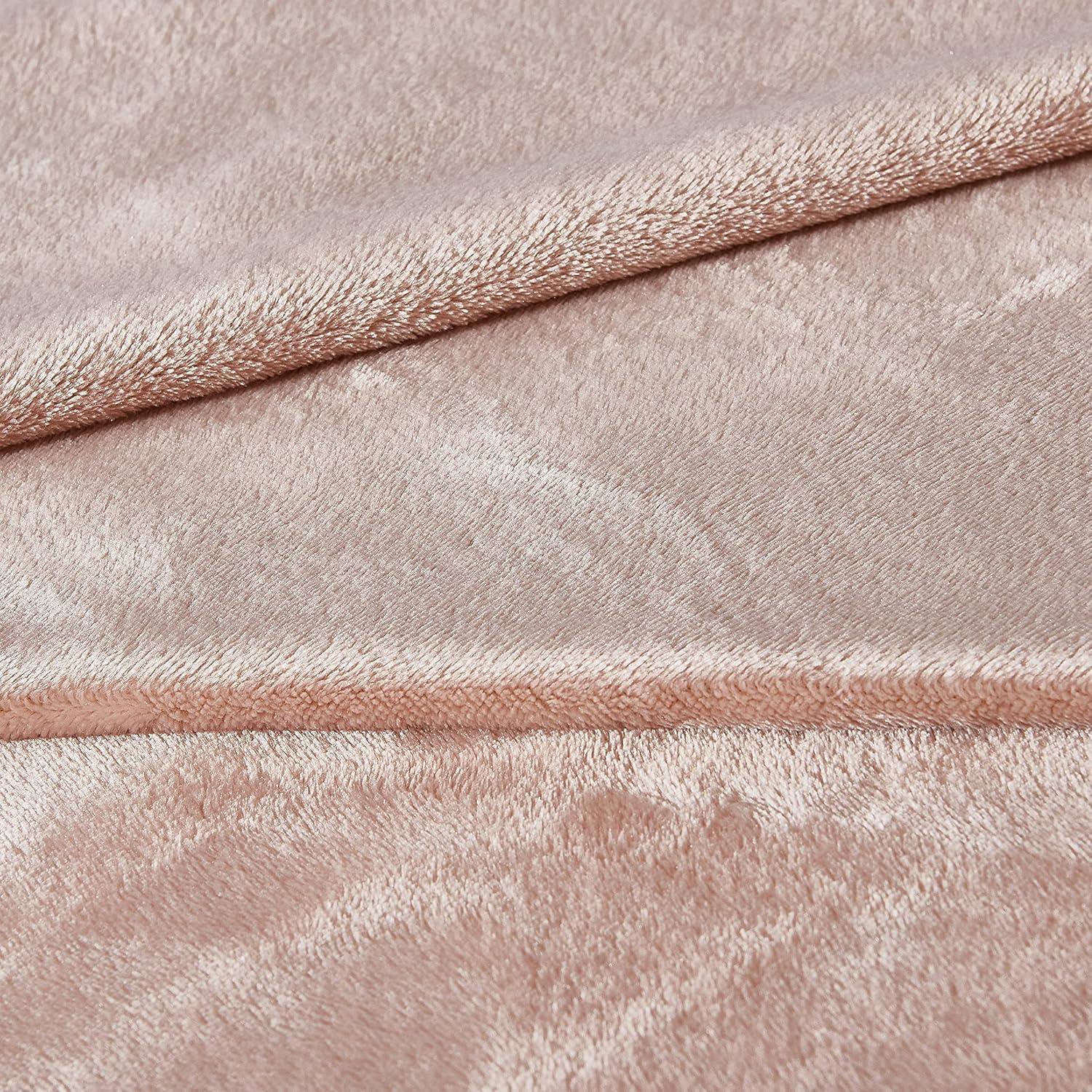 Full Ultra Soft Pink Fleece Blanket