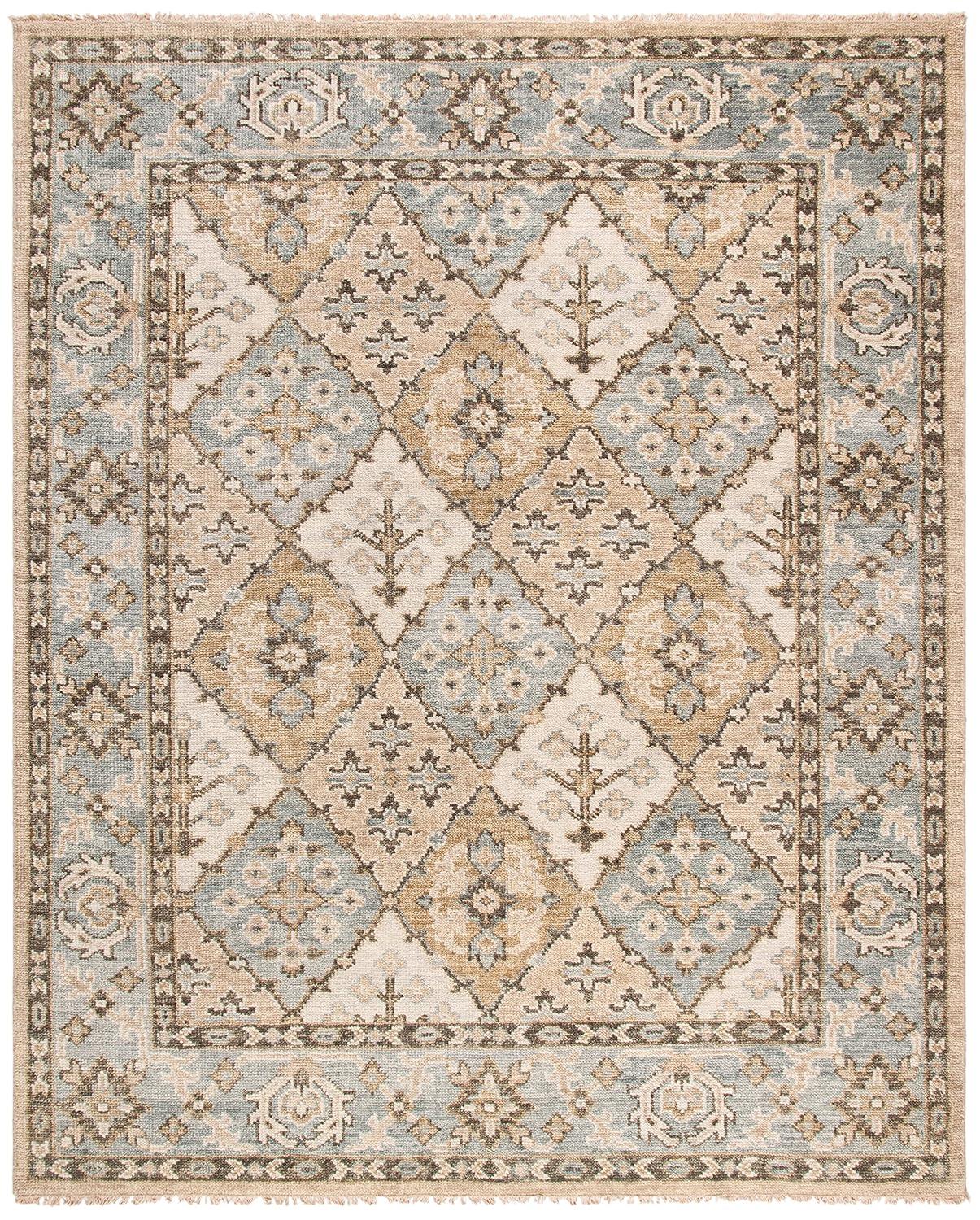 Safavieh Samarkand Hand Knotted Wool Geometric Rug