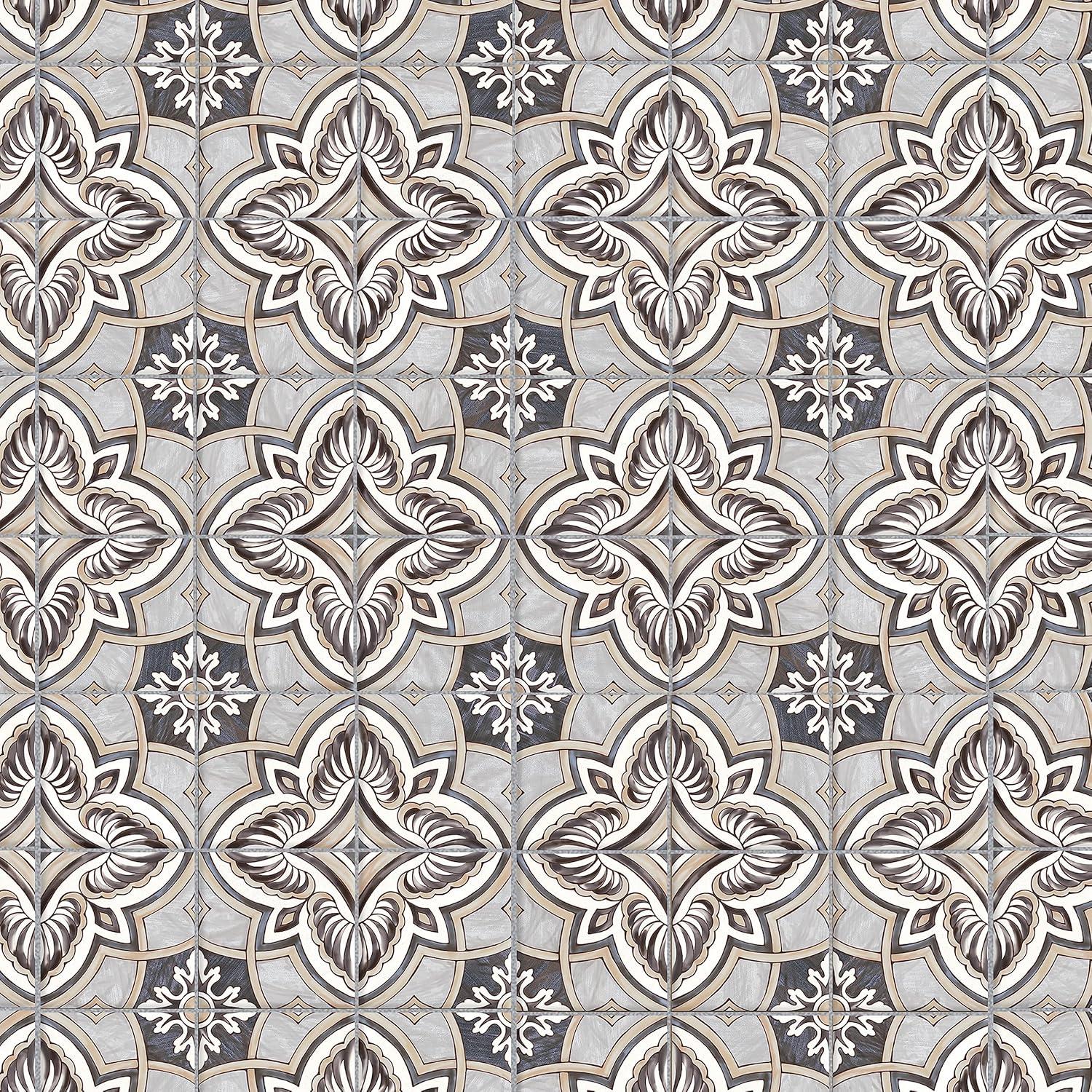 Harmonia 13" x 13" Ceramic Patterned Wall & Floor Tile