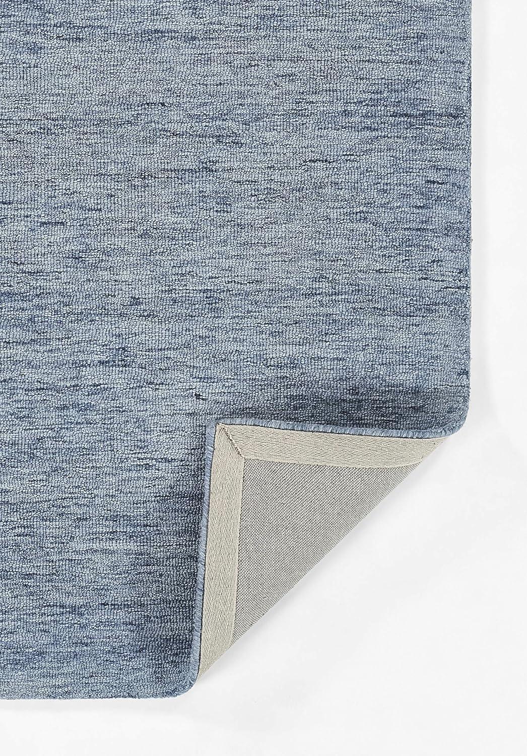 Momeni Contemporary Rectangle Area Rug, Denim, 3'6" X 5'6"