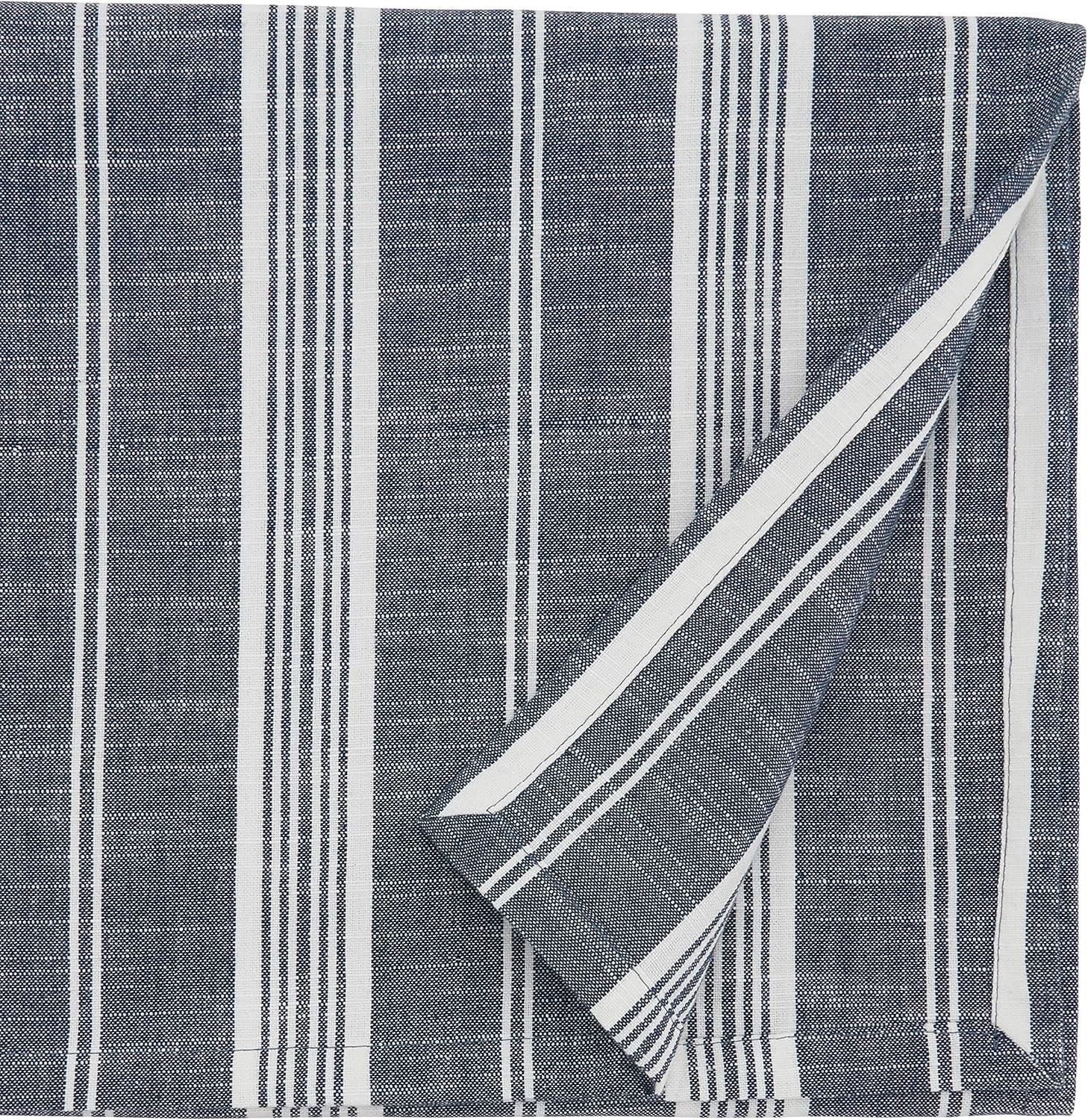 Saro Lifestyle Long Table Runner With Striped Design