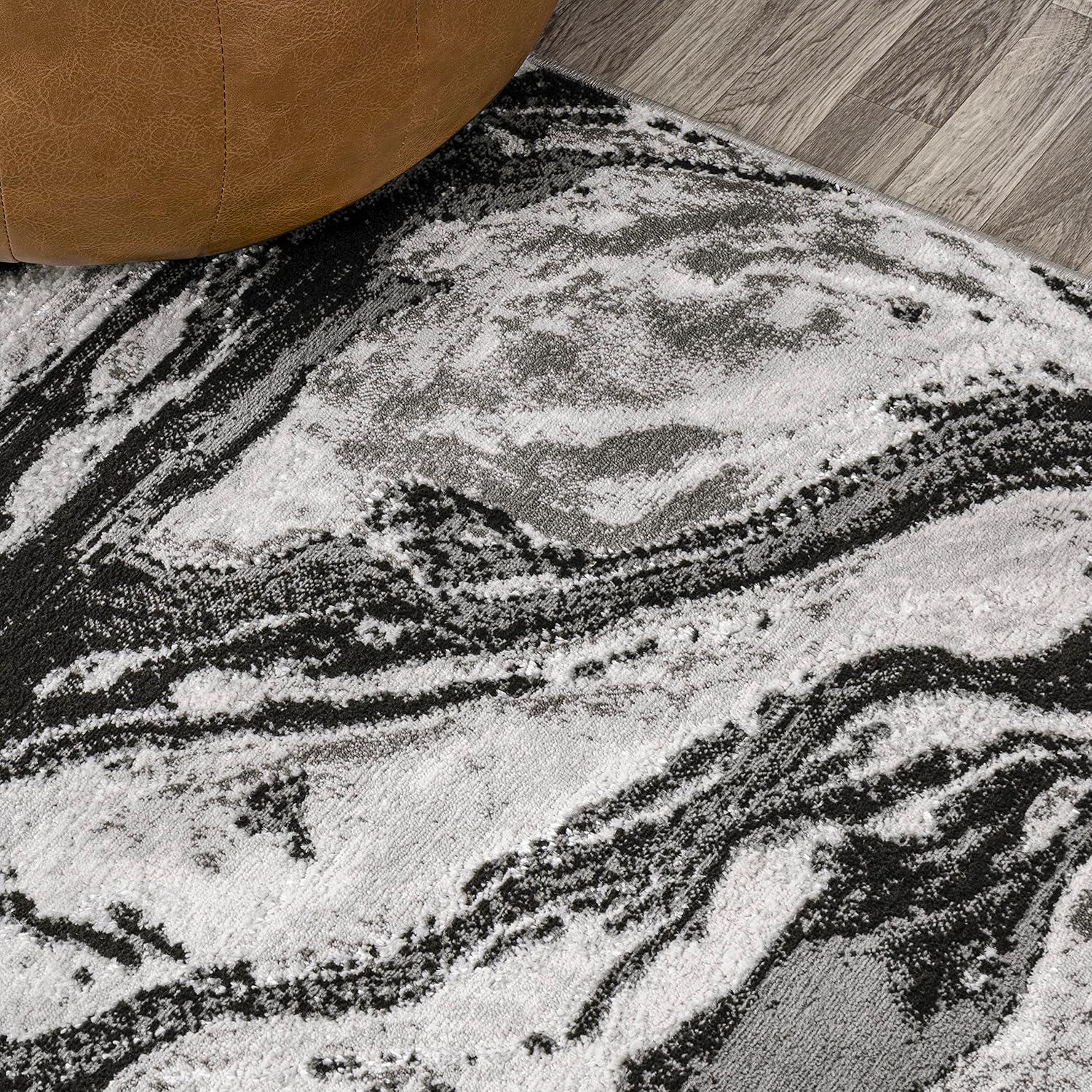 JONATHAN Y Swirl Marbled Abstract Casual Indoor Area Rug