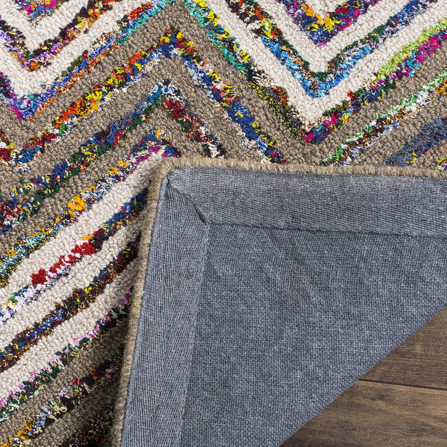 Nantucket NAN601 Hand Tufted Area Rug - Beige/Grey - 3'x5' - Safavieh.