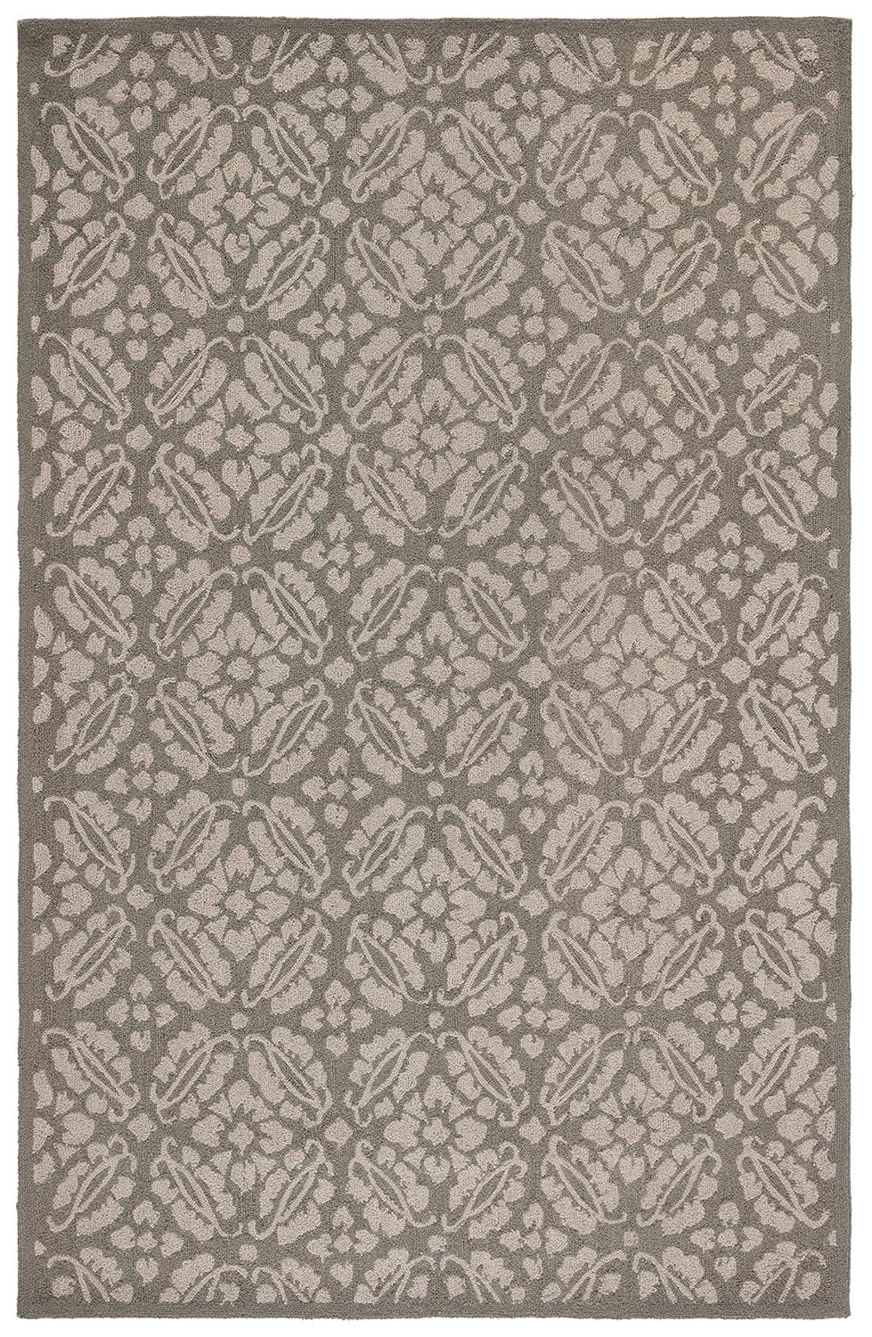 SAFAVIEH Chelsea Margery Geometric Area Rug, Sage, 2'6" x 4'