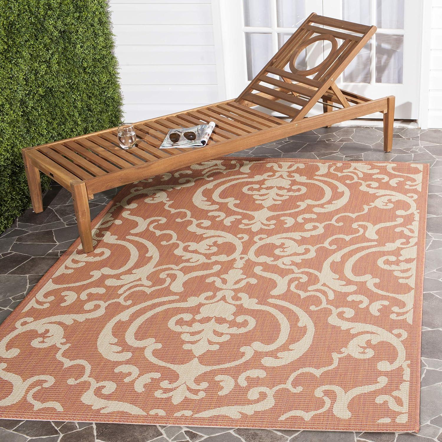 Courtyard CY2663 Power Loomed Indoor/Outdoor Area Rug  - Safavieh