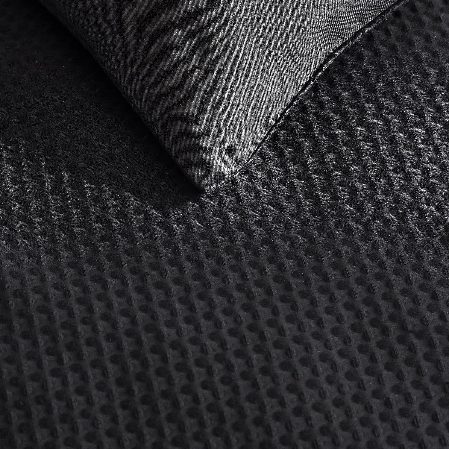Vera Wang Vera Wang Waffle Pique Solid Cotton Comforter Set