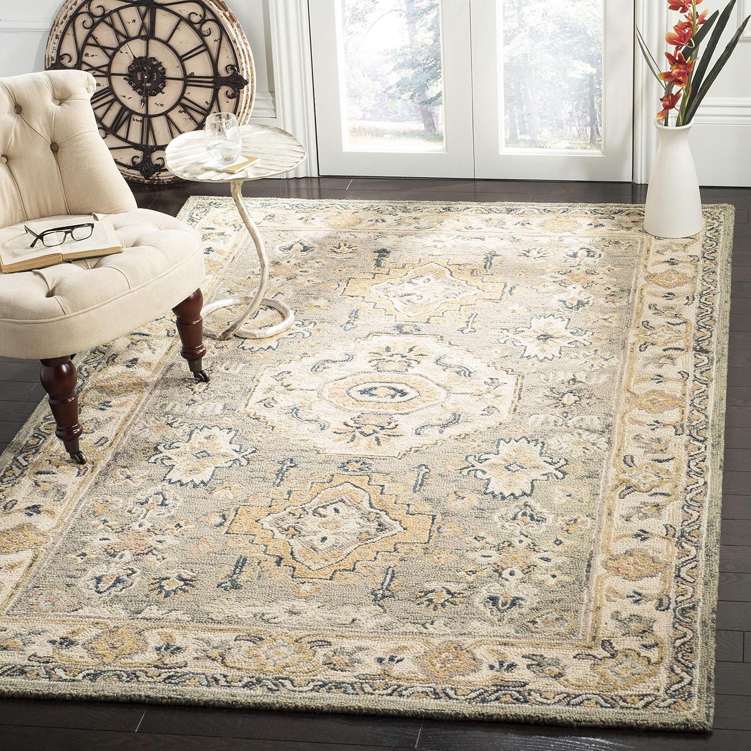 Aspen APN601 Hand Tufted Area Rug  - Safavieh