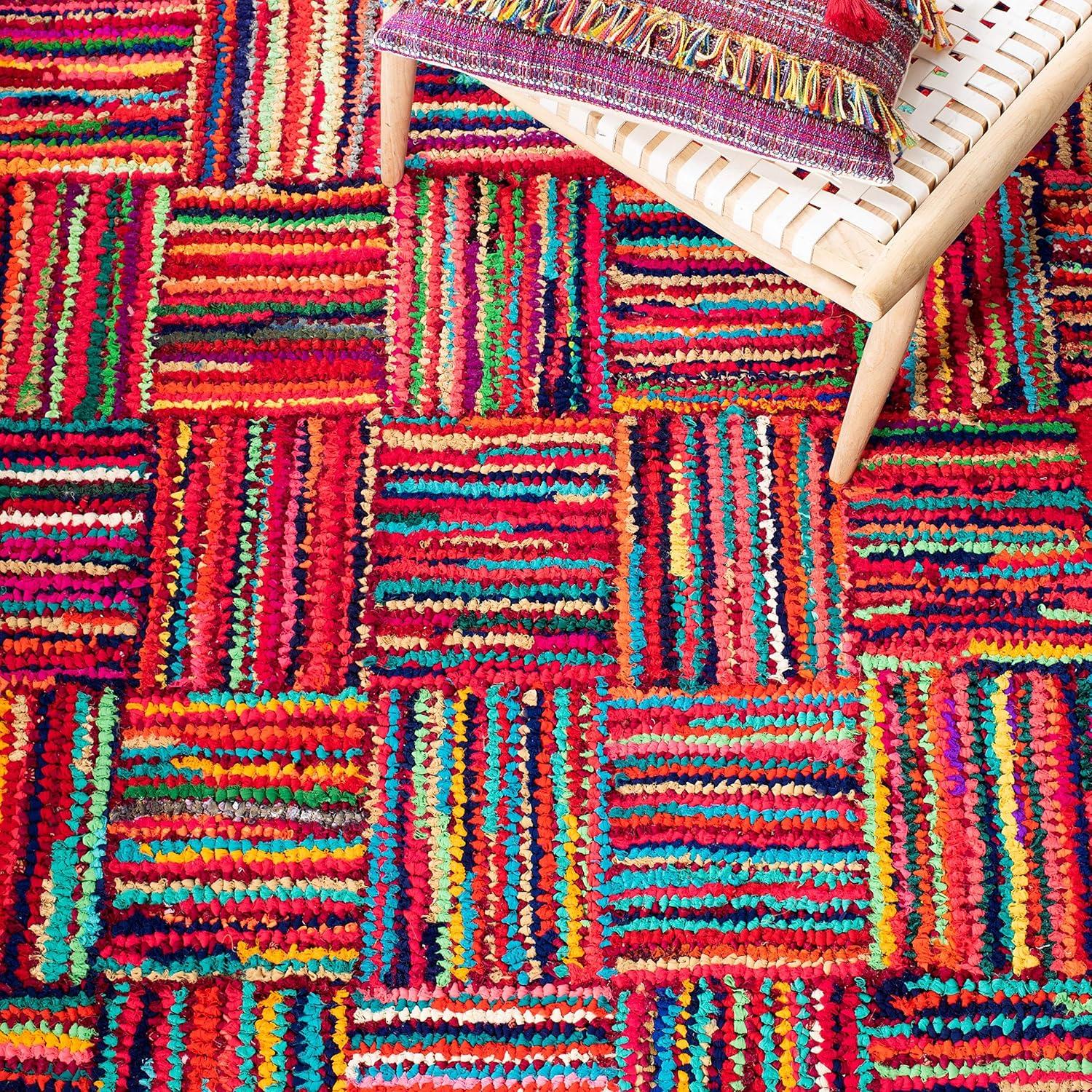 Nantucket NAN318 Hand Tufted Indoor Accent Rug - Multi - 2'3"x4' - Safavieh.