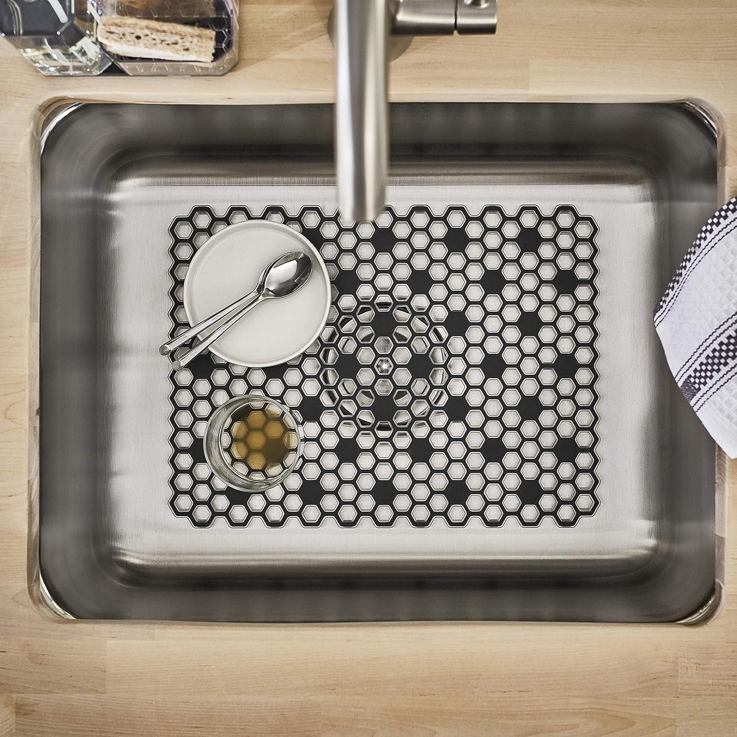 HEXA Kitchen Sink Non-Slip Plastic Drain Tray