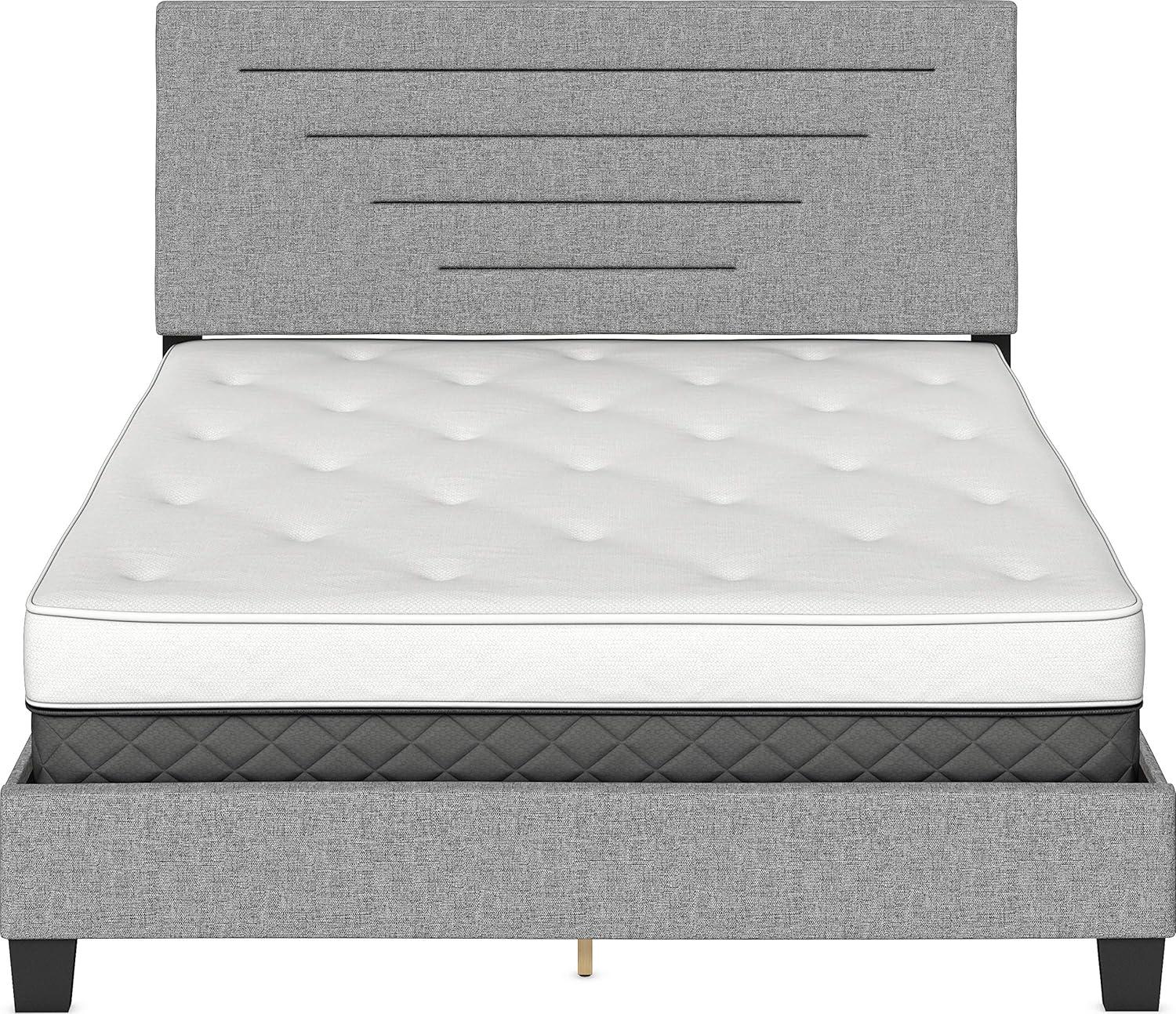 Cordoba Upholstered Linen Platform Bed