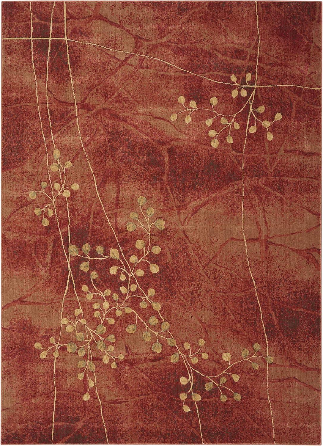 Nourison Somerset Latte Area Rug ST74 6'7" x 9'7"