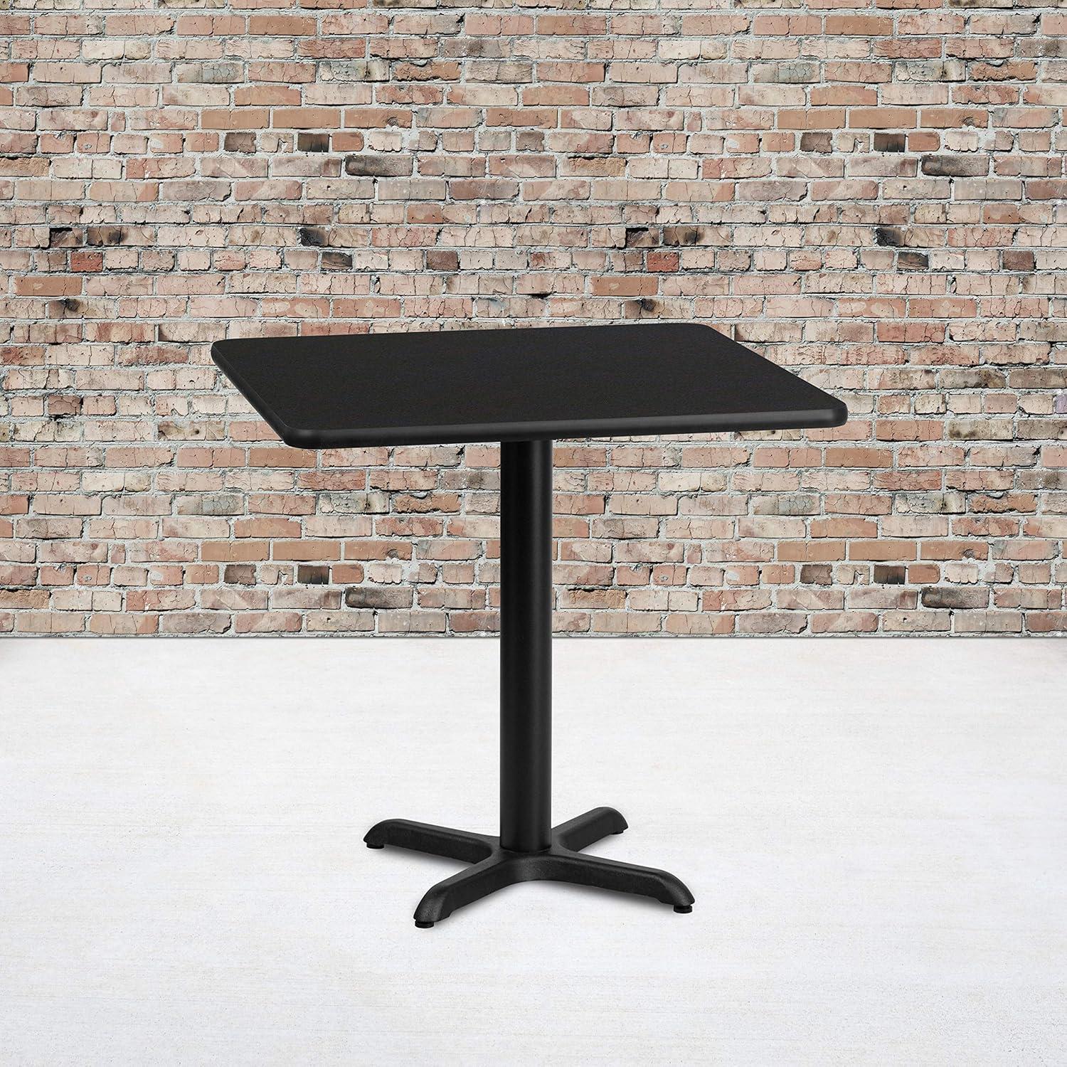 Carrus Laminate Pedestal Dining Table