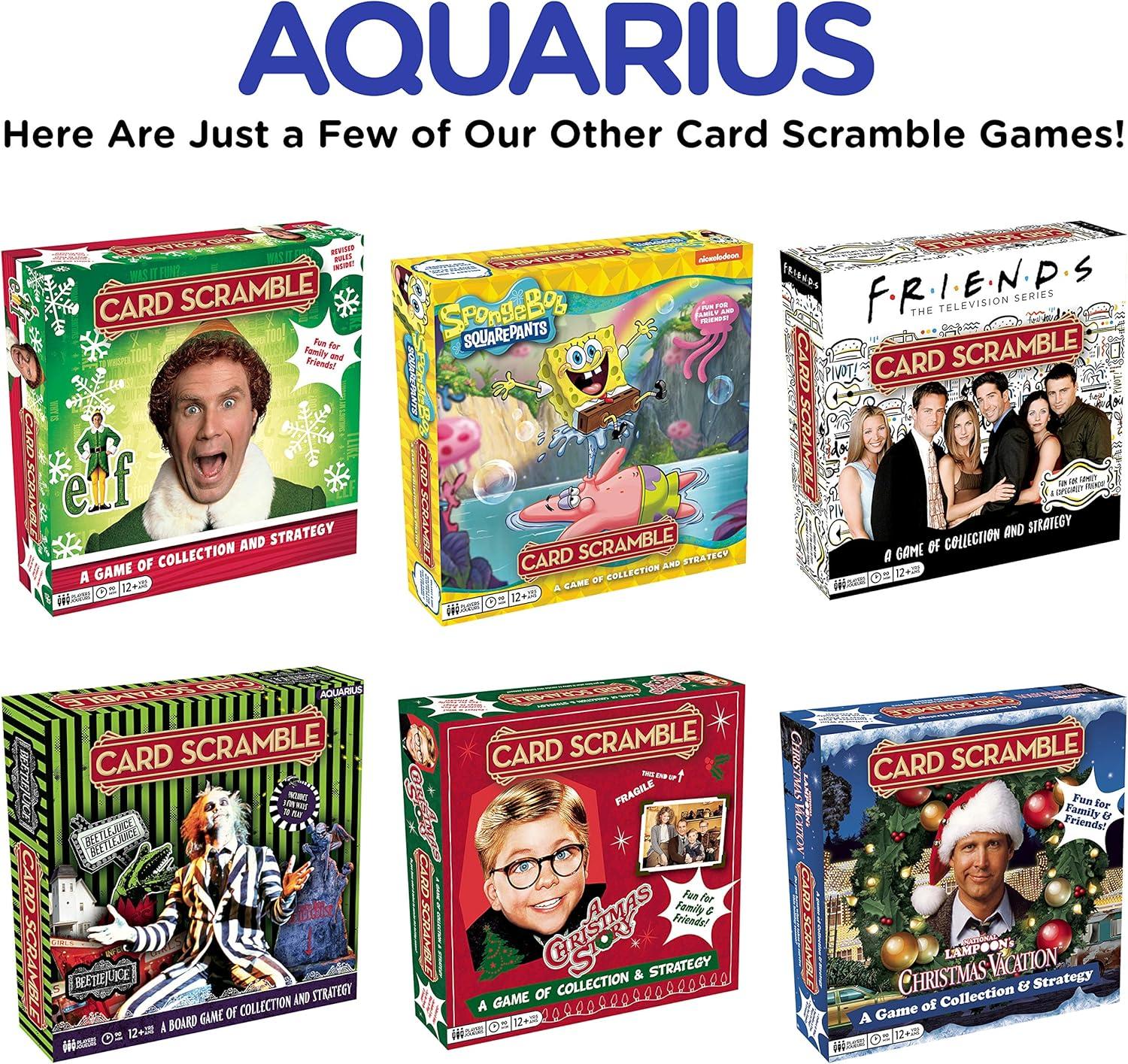 AQUARIUS Christmas Vacation Card SSF20 Scramble Board Game- Fun Family Party Game for Kids, Teens & Adults - Entertaining Game Night Gift - Officially Licensed Merchandise